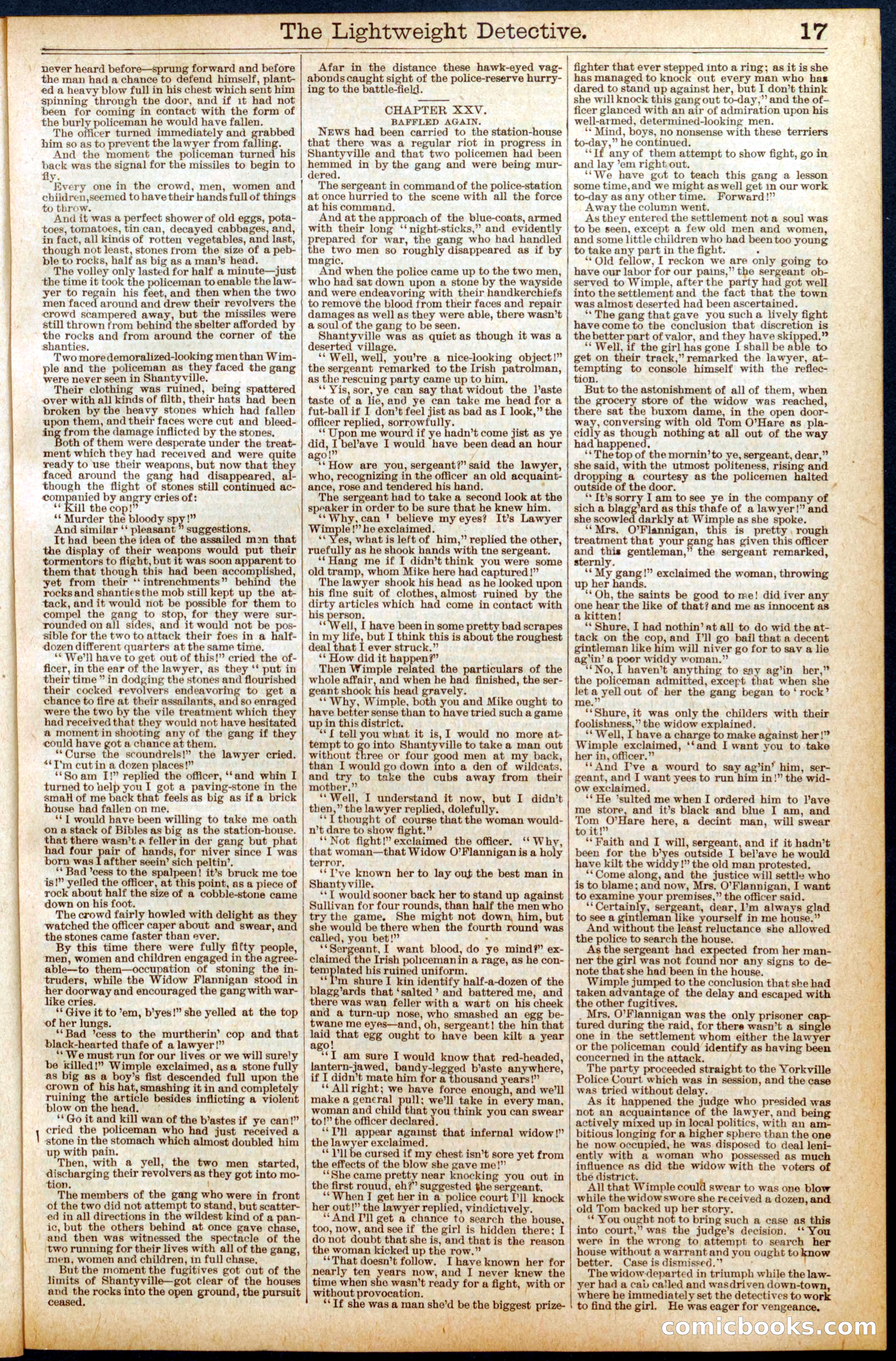 Beadle's New York Dime Library No. 670 — page 17 of 32