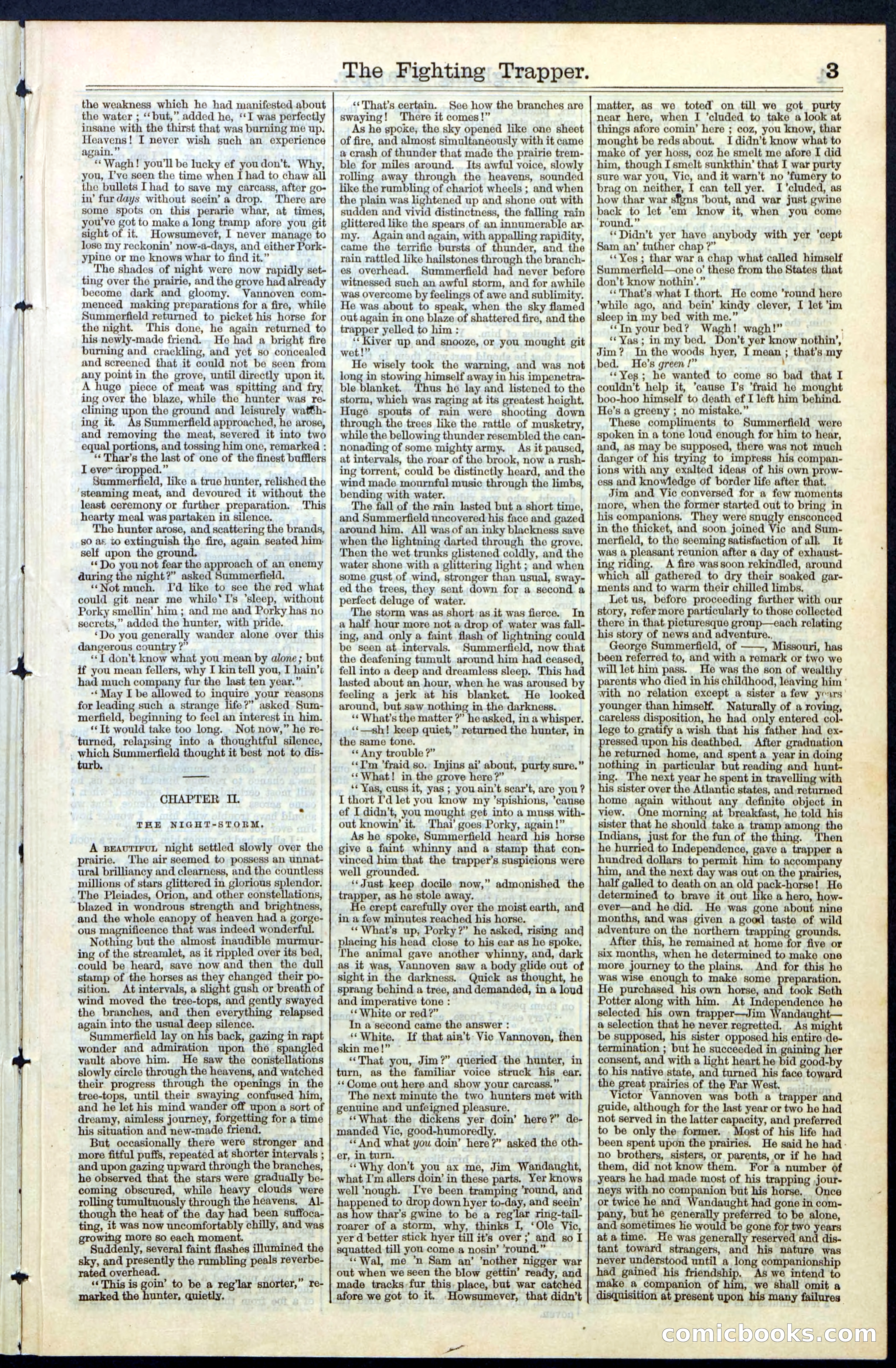 Beadle's New York Dime Library, No. 68 — page 3 of 32