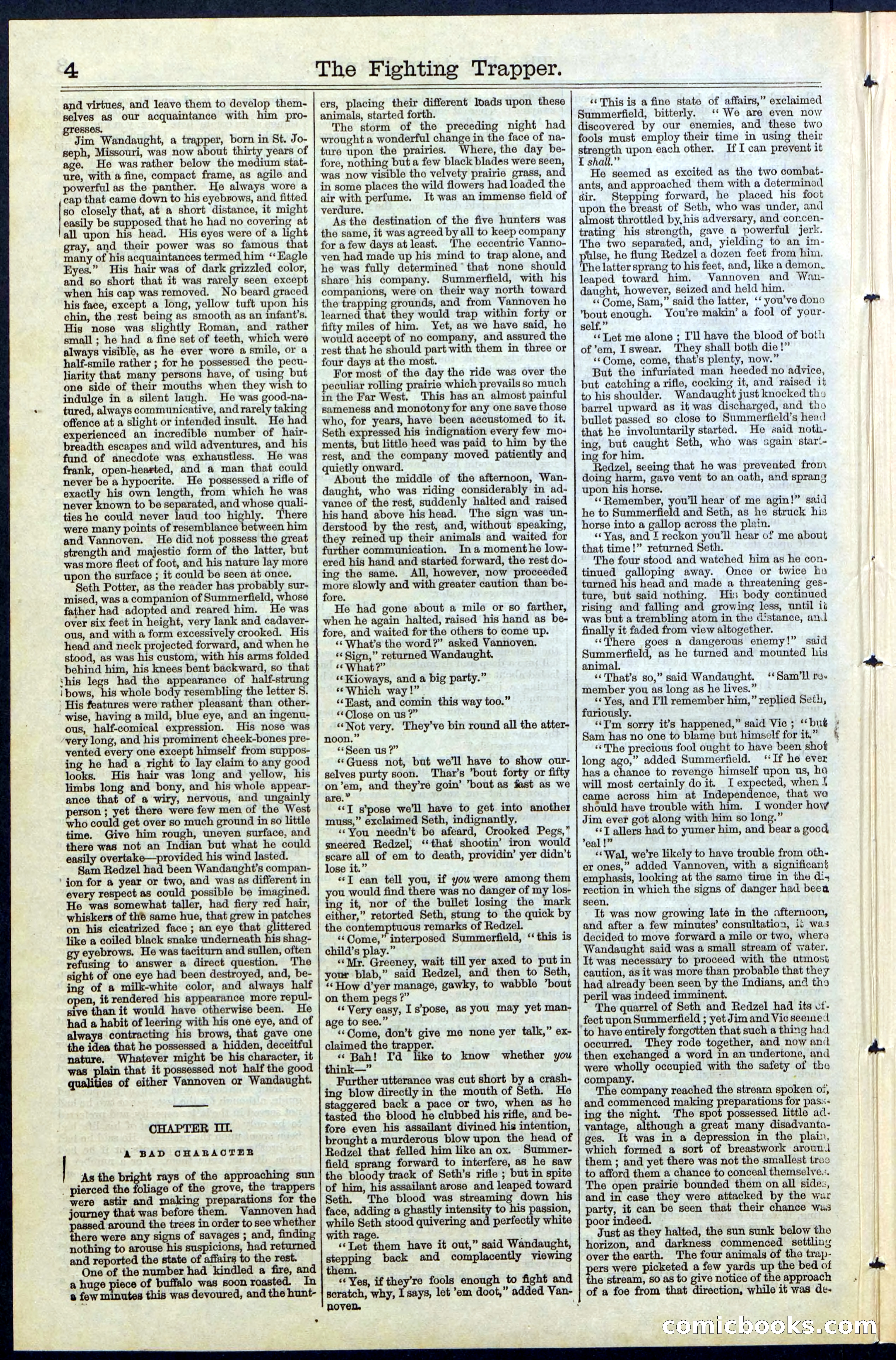 Beadle's New York Dime Library, No. 68 — page 4 of 32