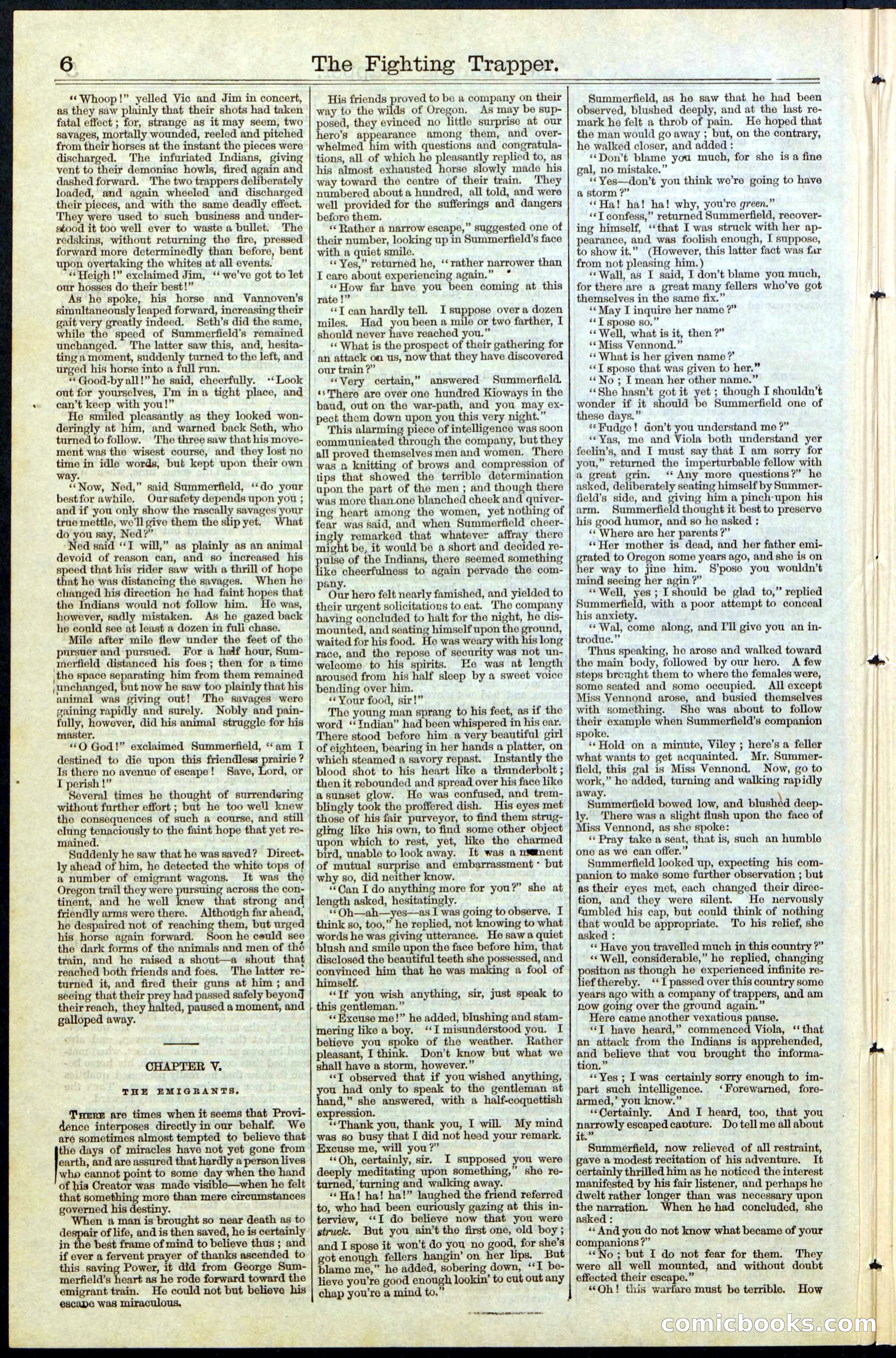 Beadle's New York Dime Library, No. 68 — page 6 of 32