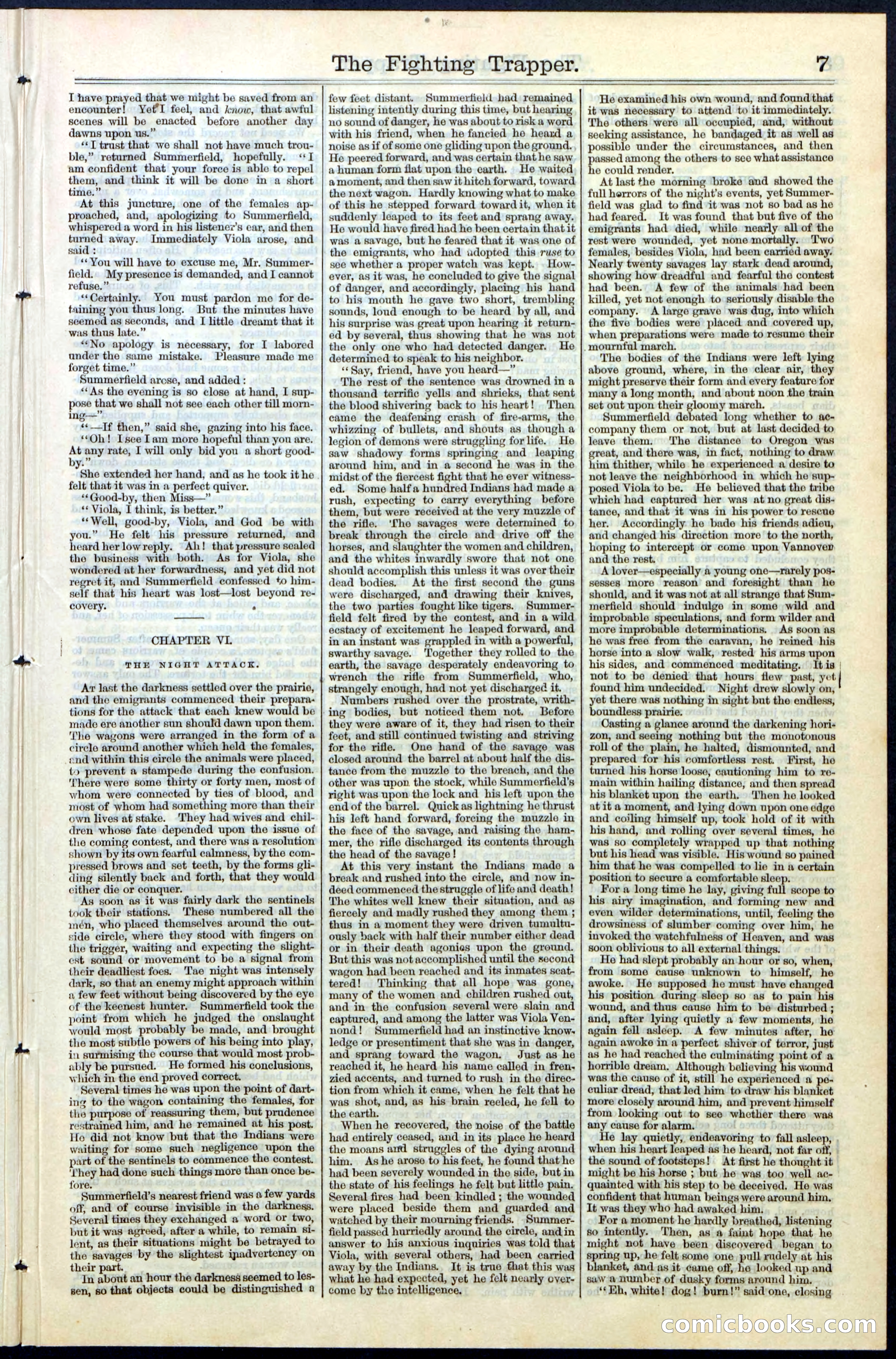 Beadle's New York Dime Library, No. 68 — page 7 of 32
