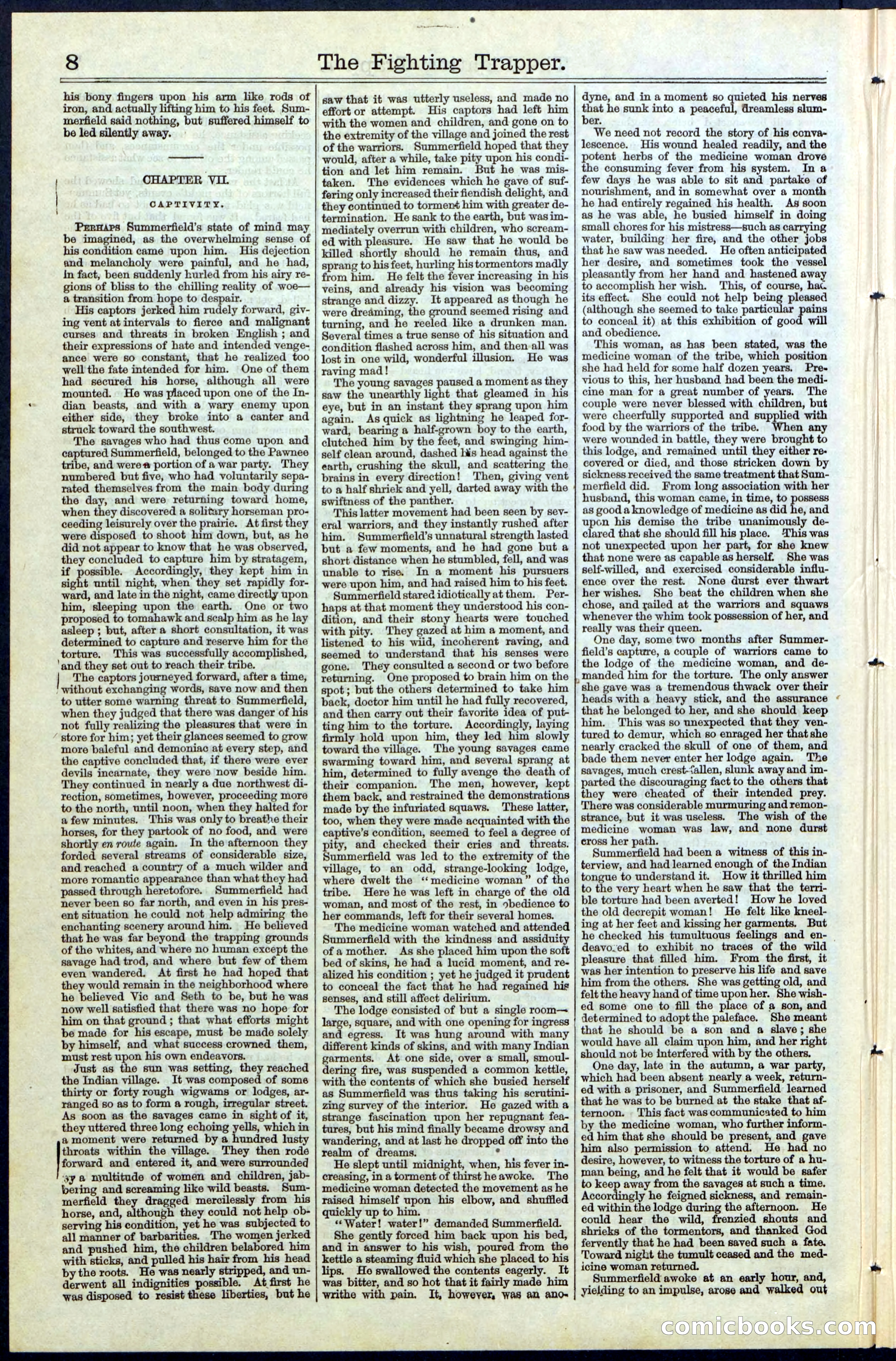 Beadle's New York Dime Library, No. 68 — page 8 of 32