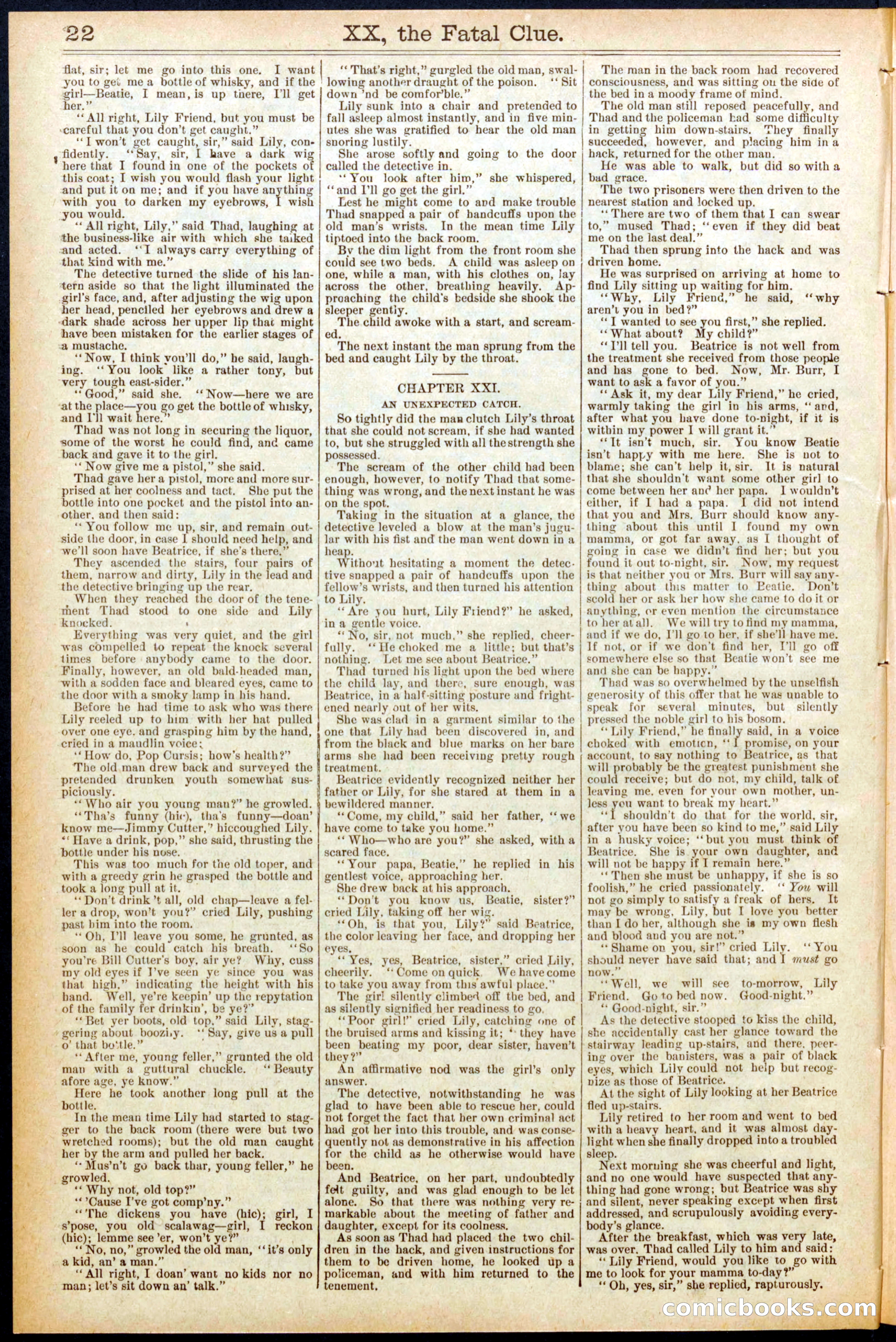 Beadle's Dime Library No. 680 — page 22 of 32