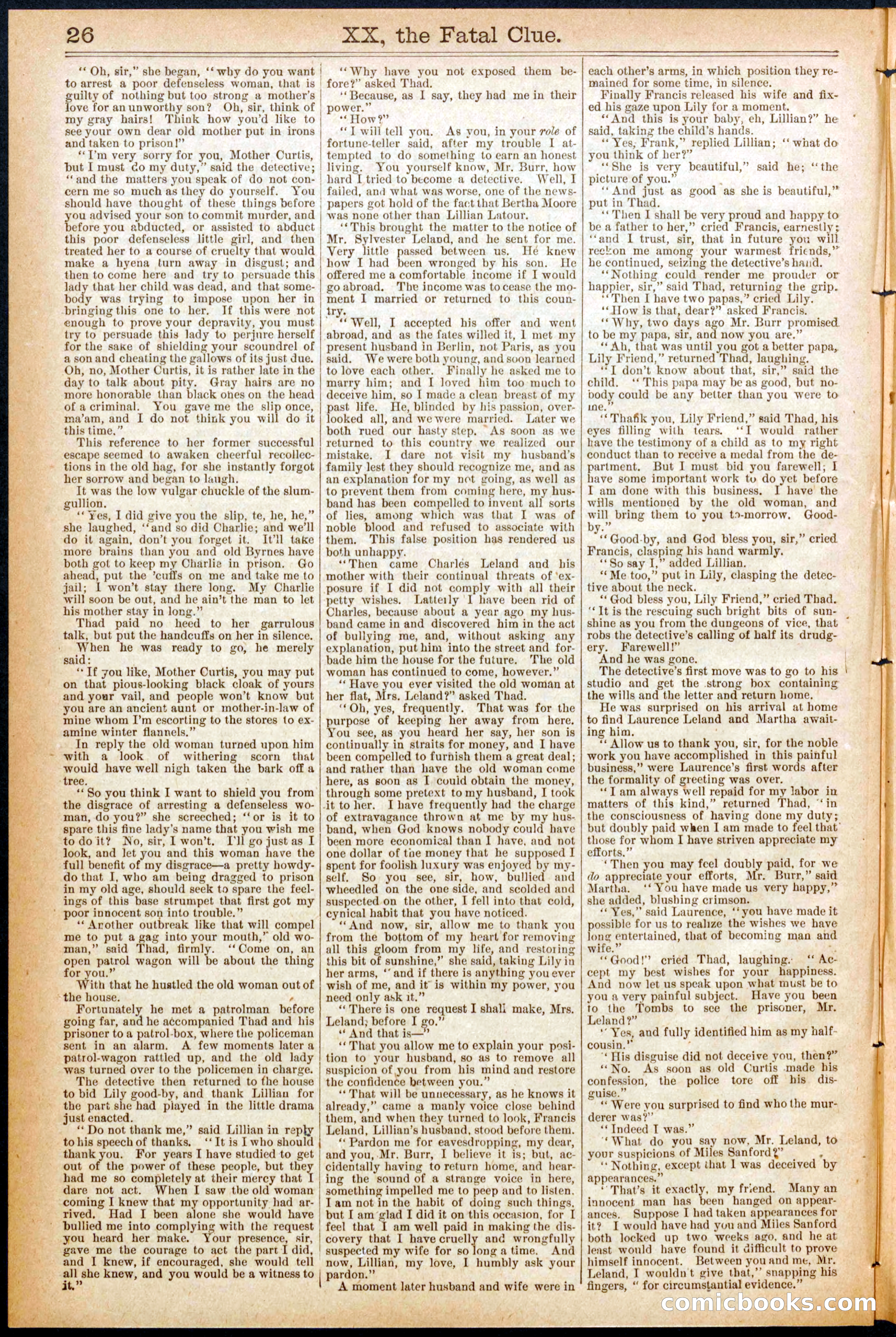 Beadle's Dime Library No. 680 — page 26 of 32