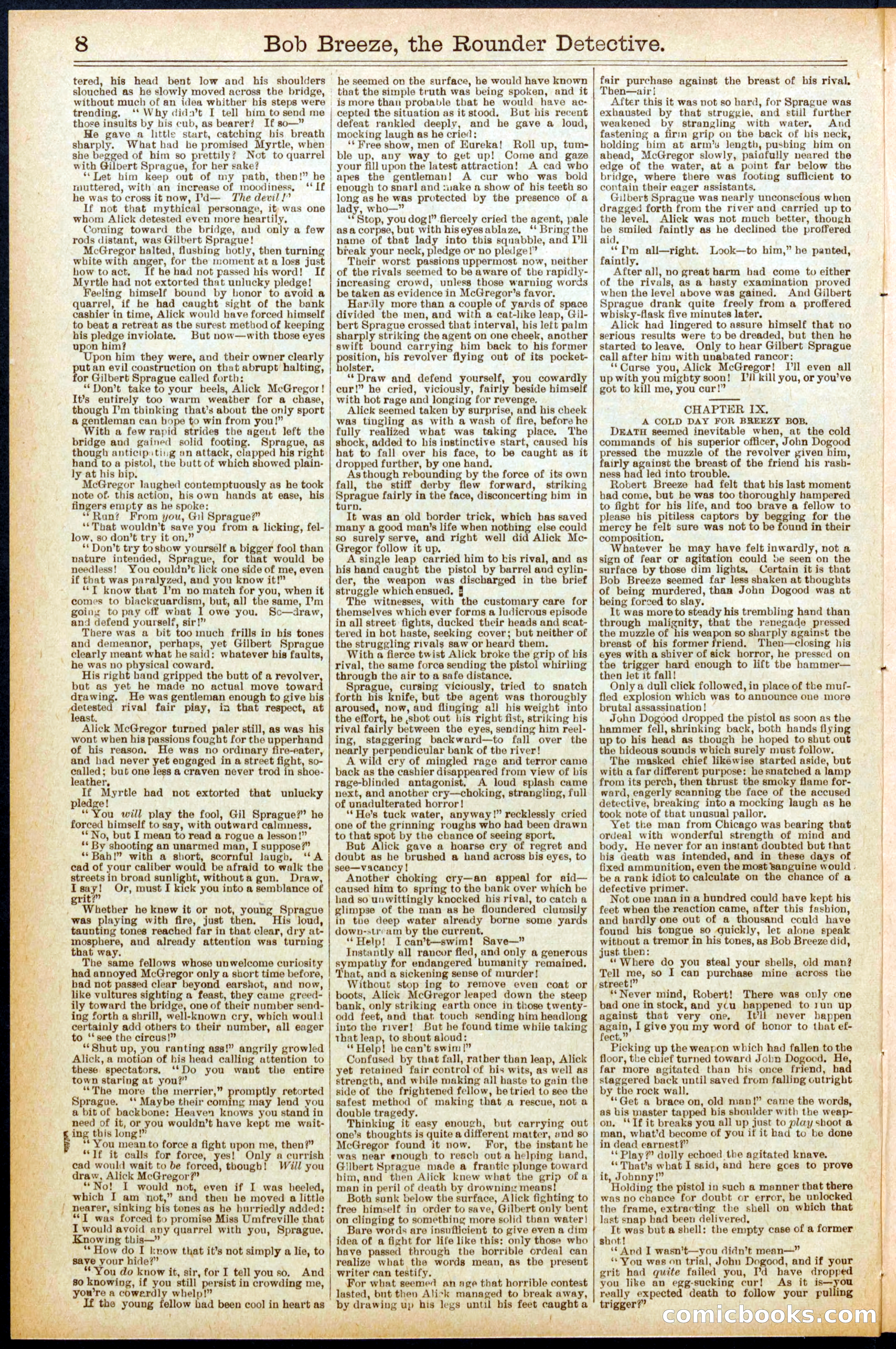 Beadle's Dime Library No. 683 — page 8 of 32