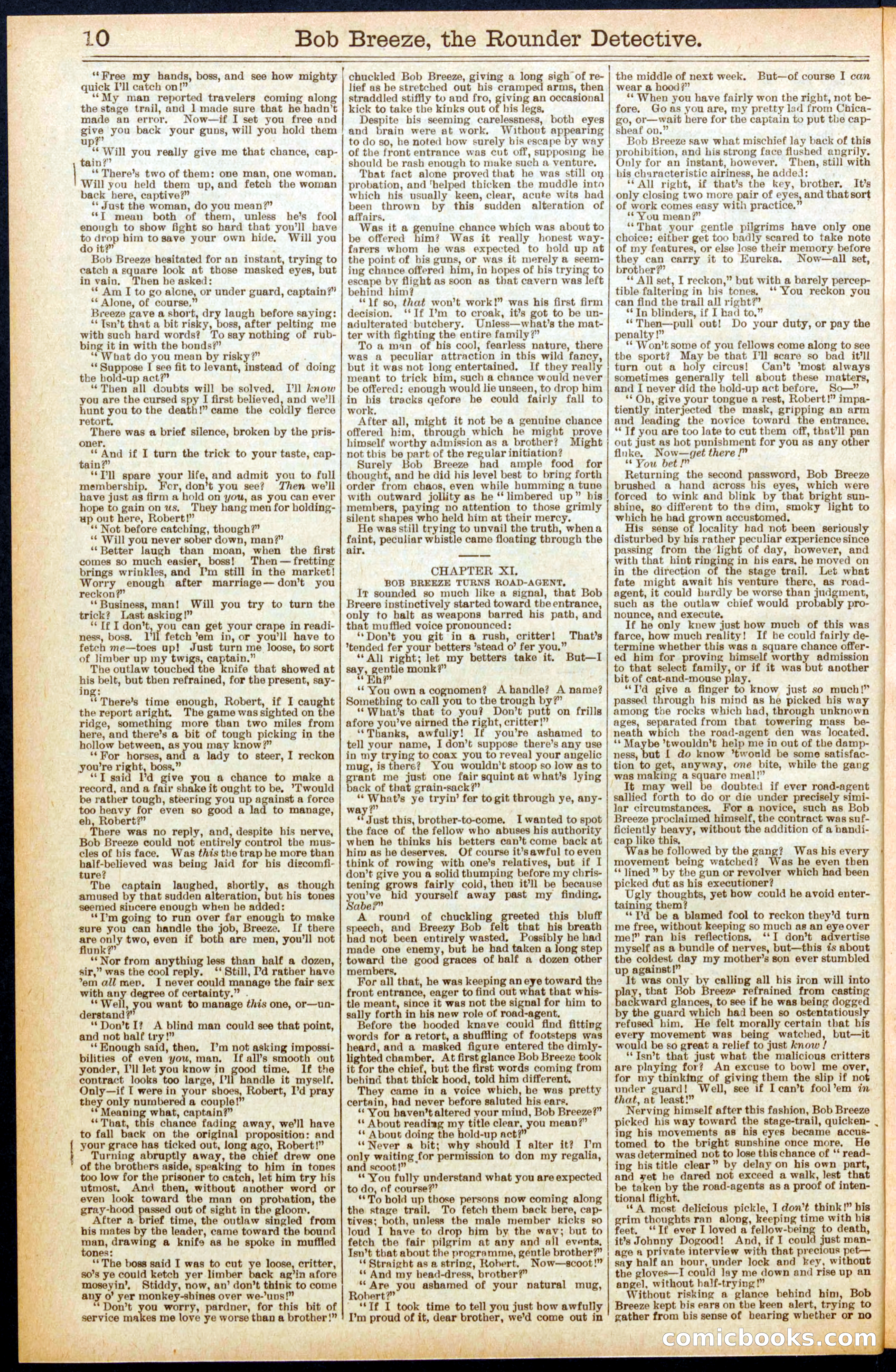 Beadle's Dime Library No. 683 — page 10 of 32