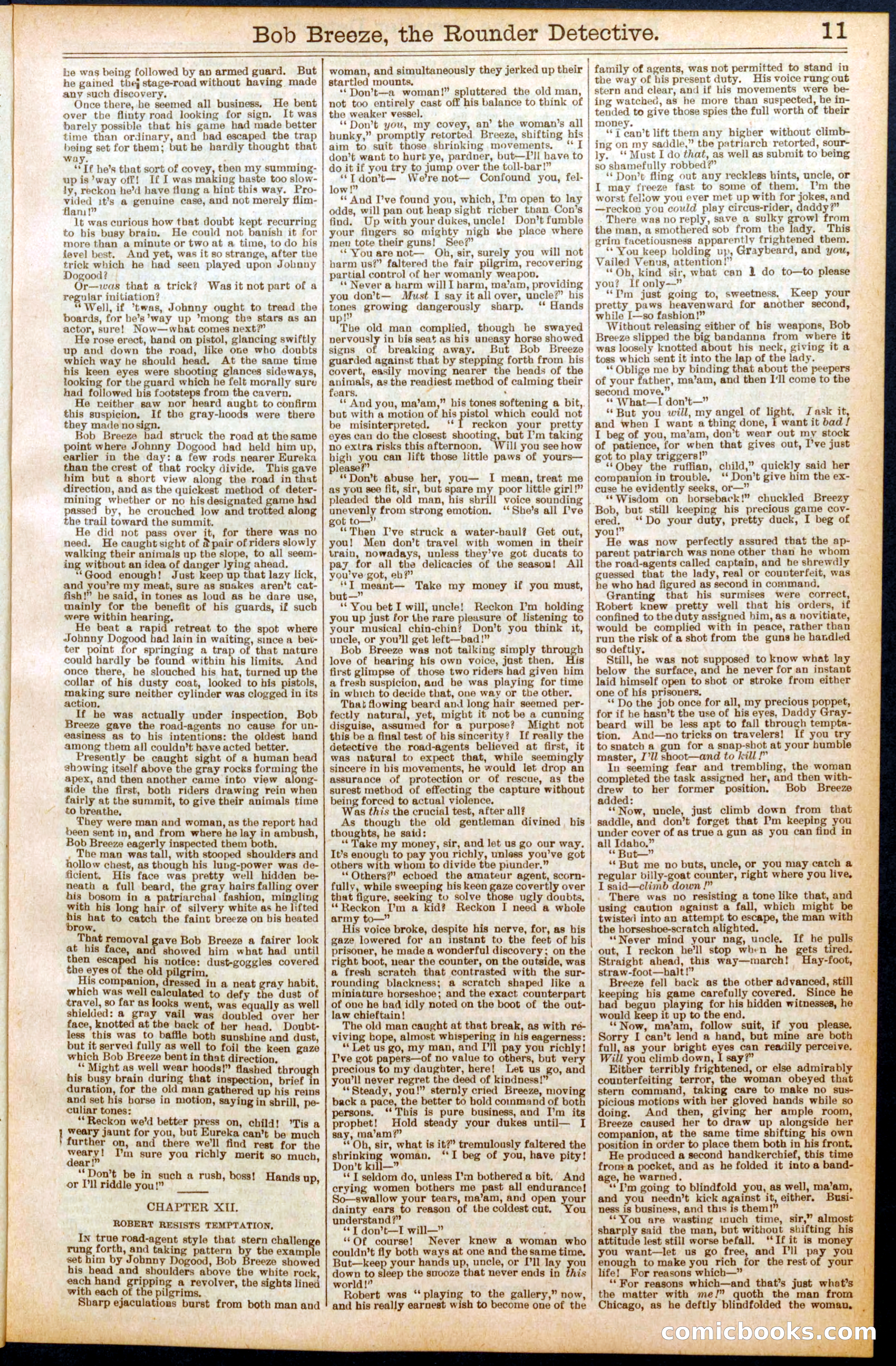 Beadle's Dime Library No. 683 — page 11 of 32