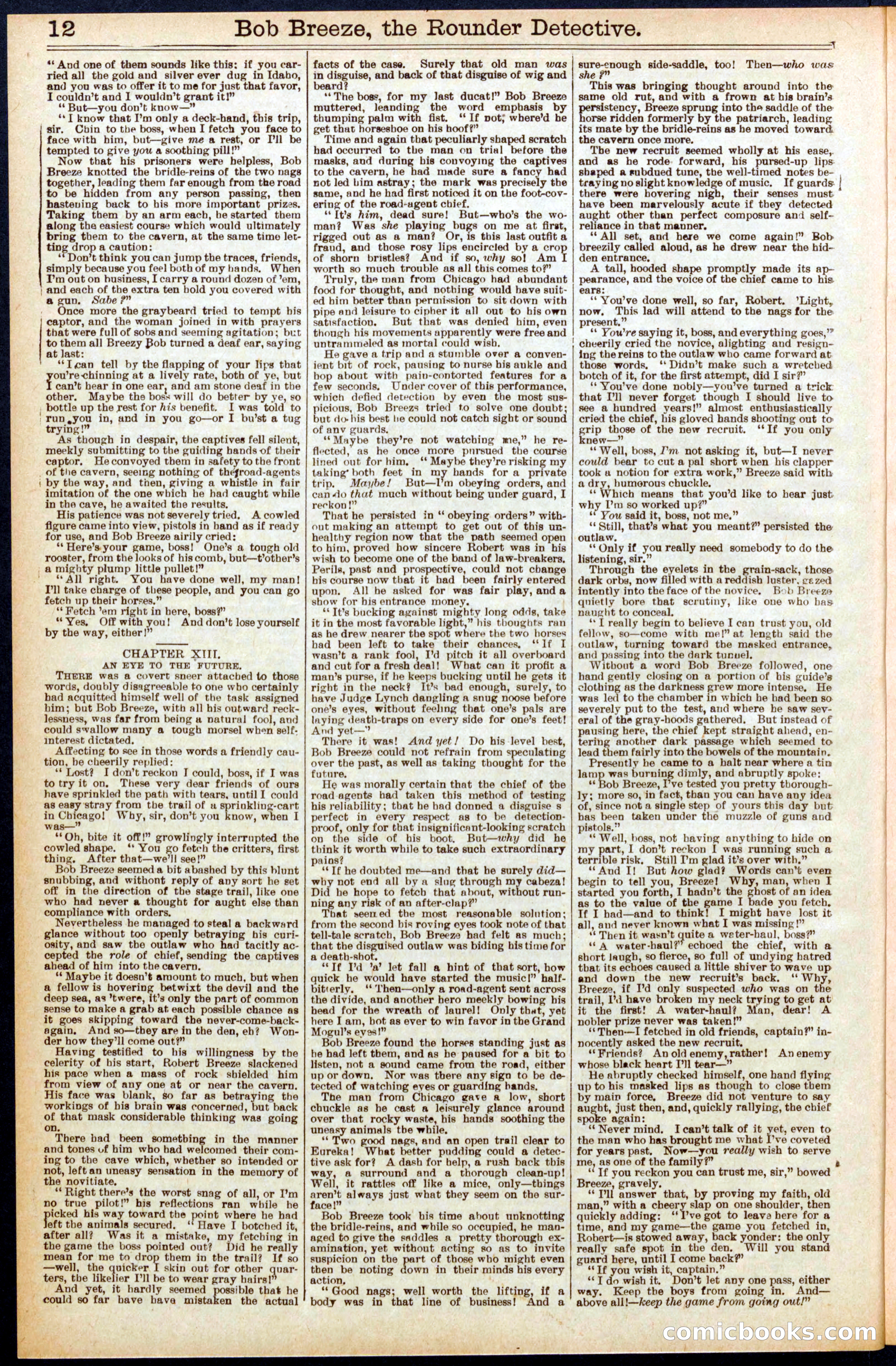 Beadle's Dime Library No. 683 — page 12 of 32