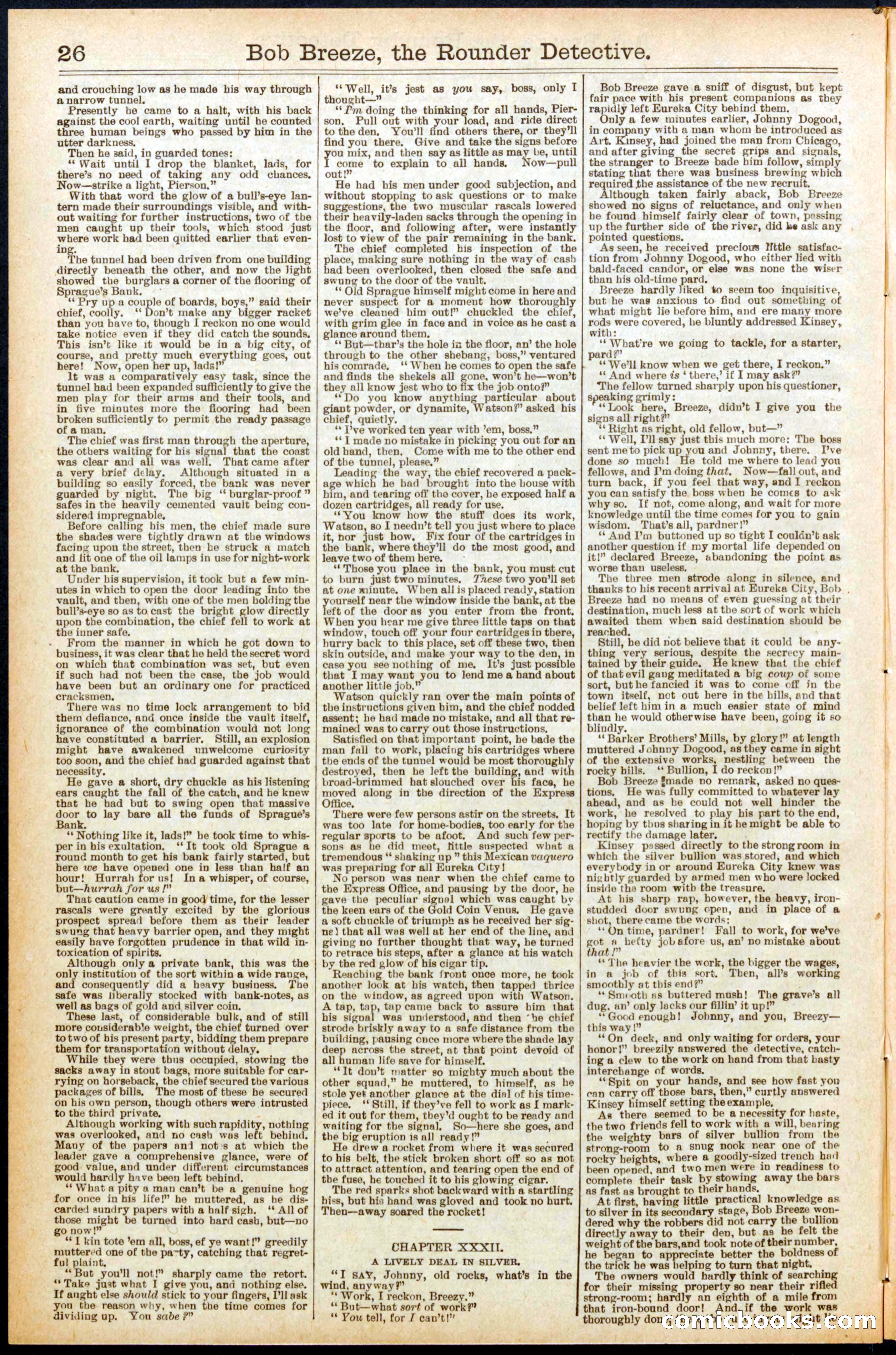 Beadle's Dime Library No. 683 — page 26 of 32