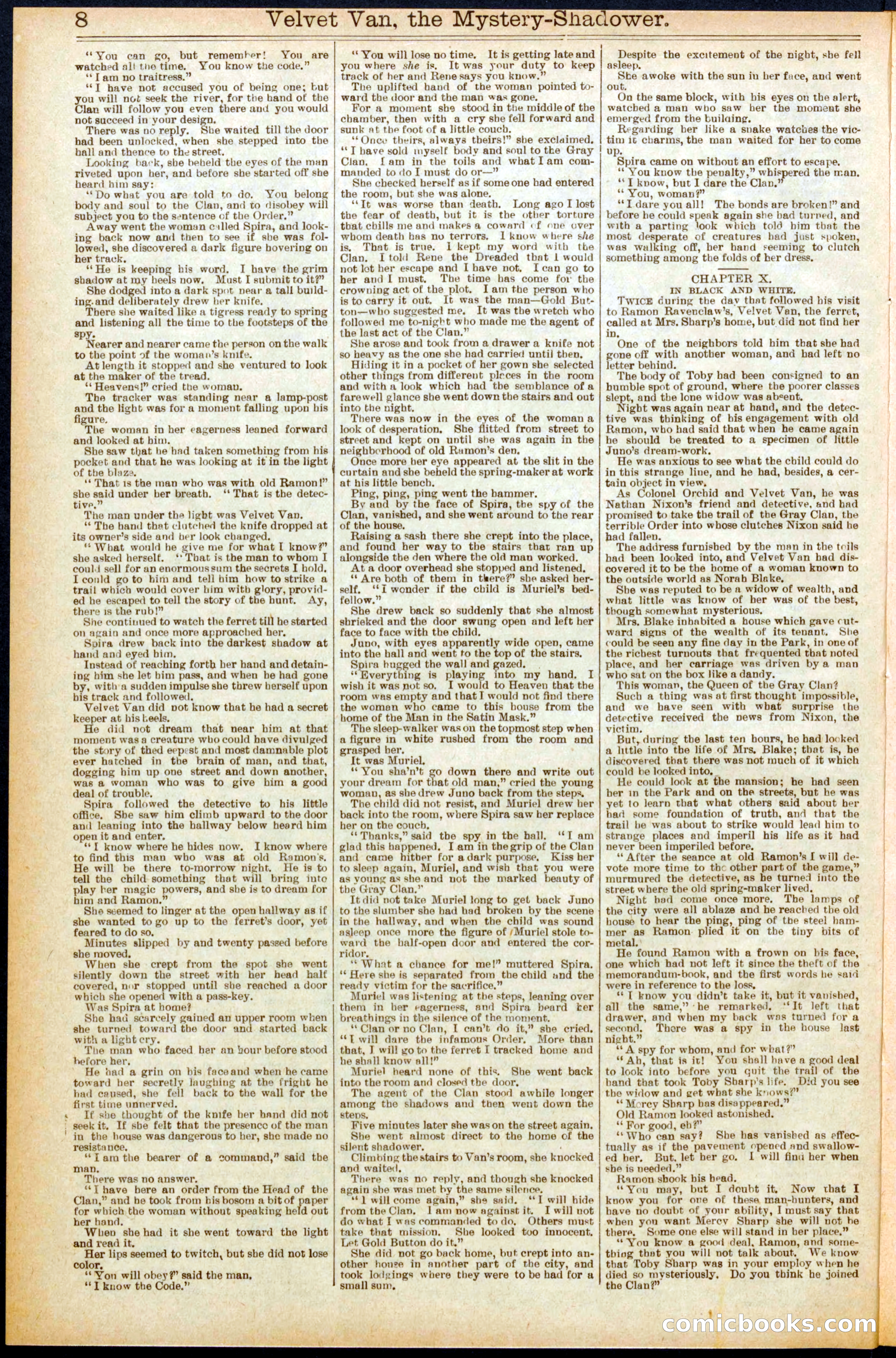 Beadle's Dime Library No. 684 — page 8 of 32