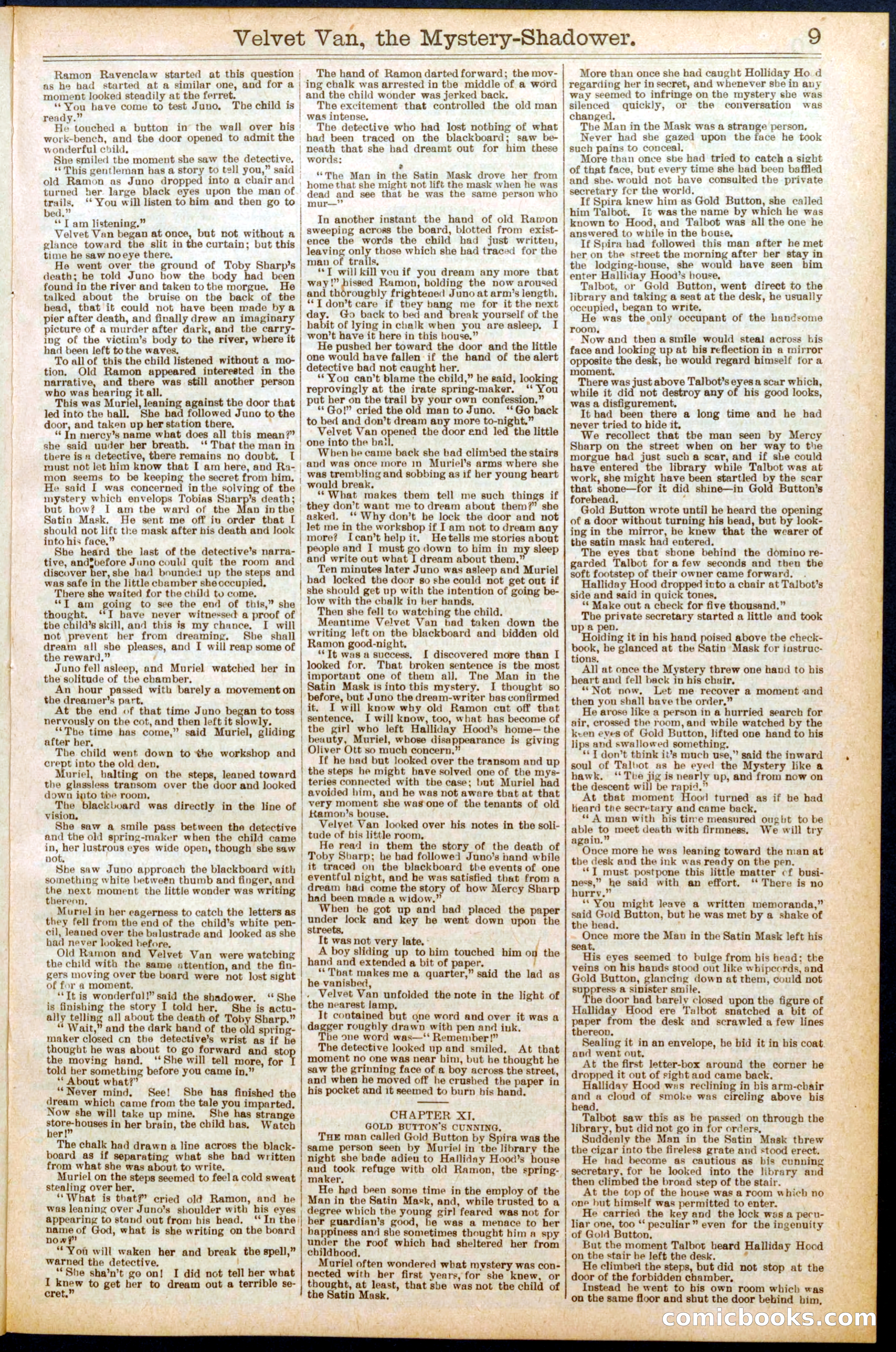 Beadle's Dime Library No. 684 — page 9 of 32