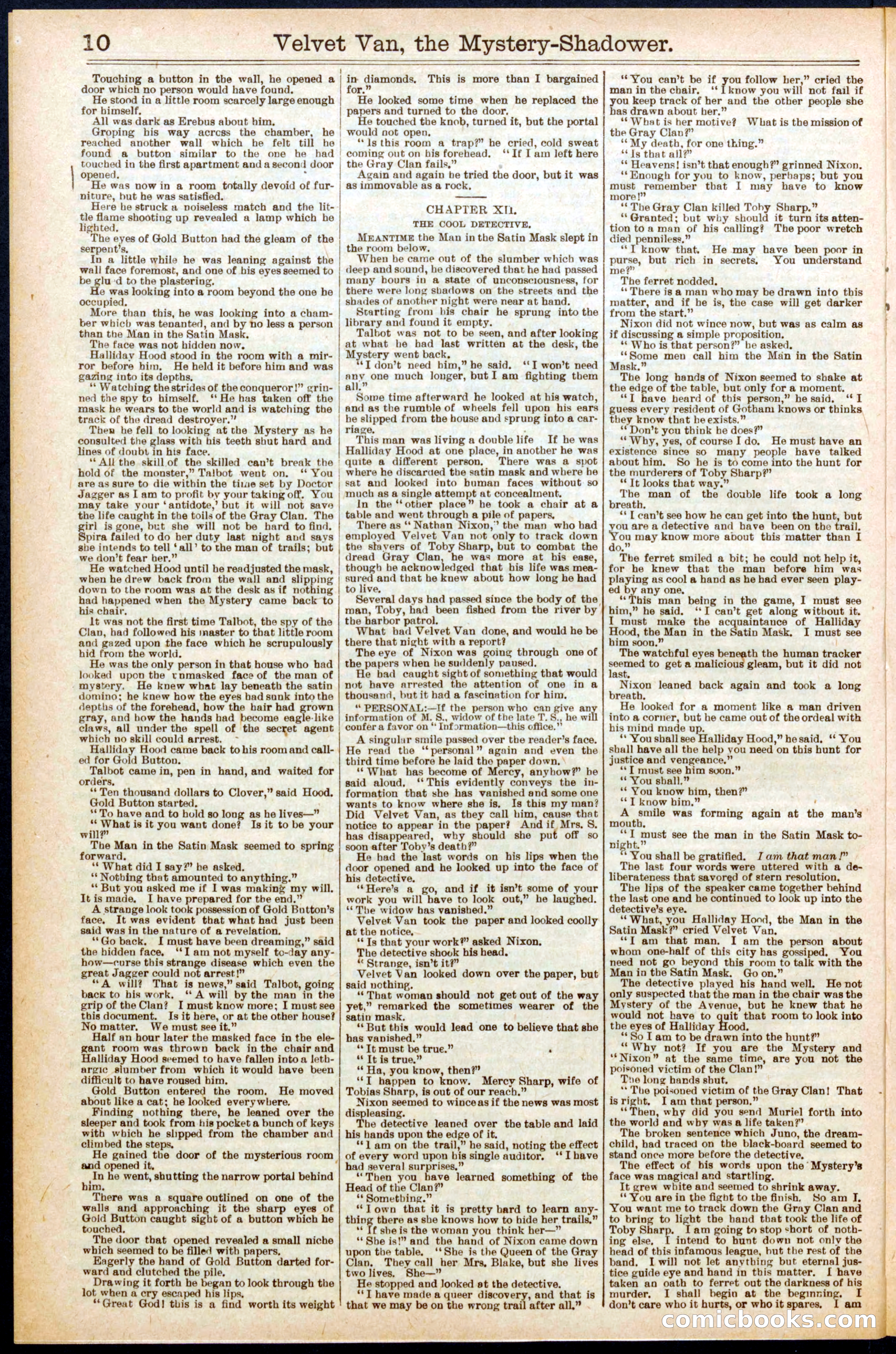 Beadle's Dime Library No. 684 — page 10 of 32