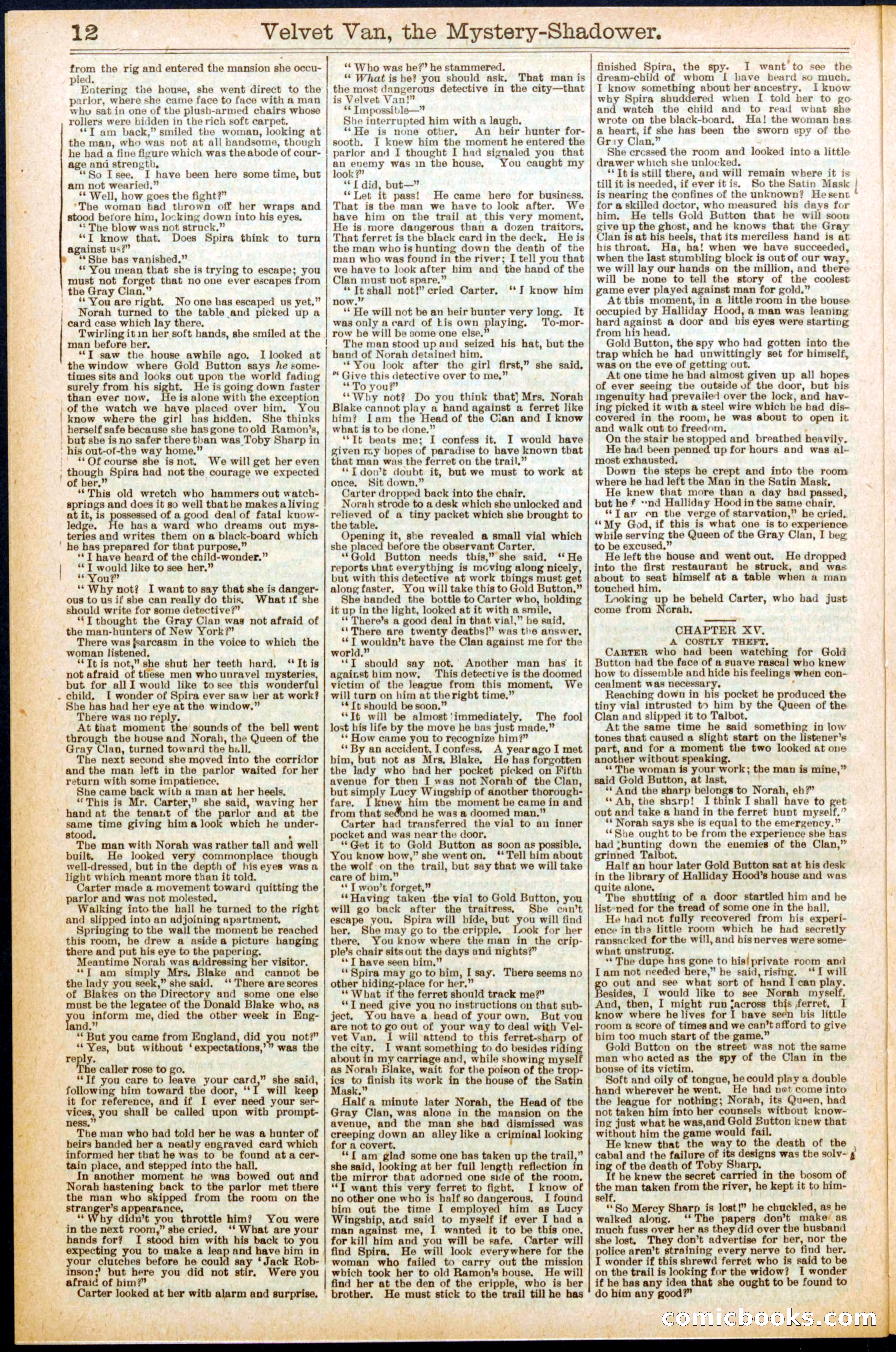 Beadle's Dime Library No. 684 — page 12 of 32