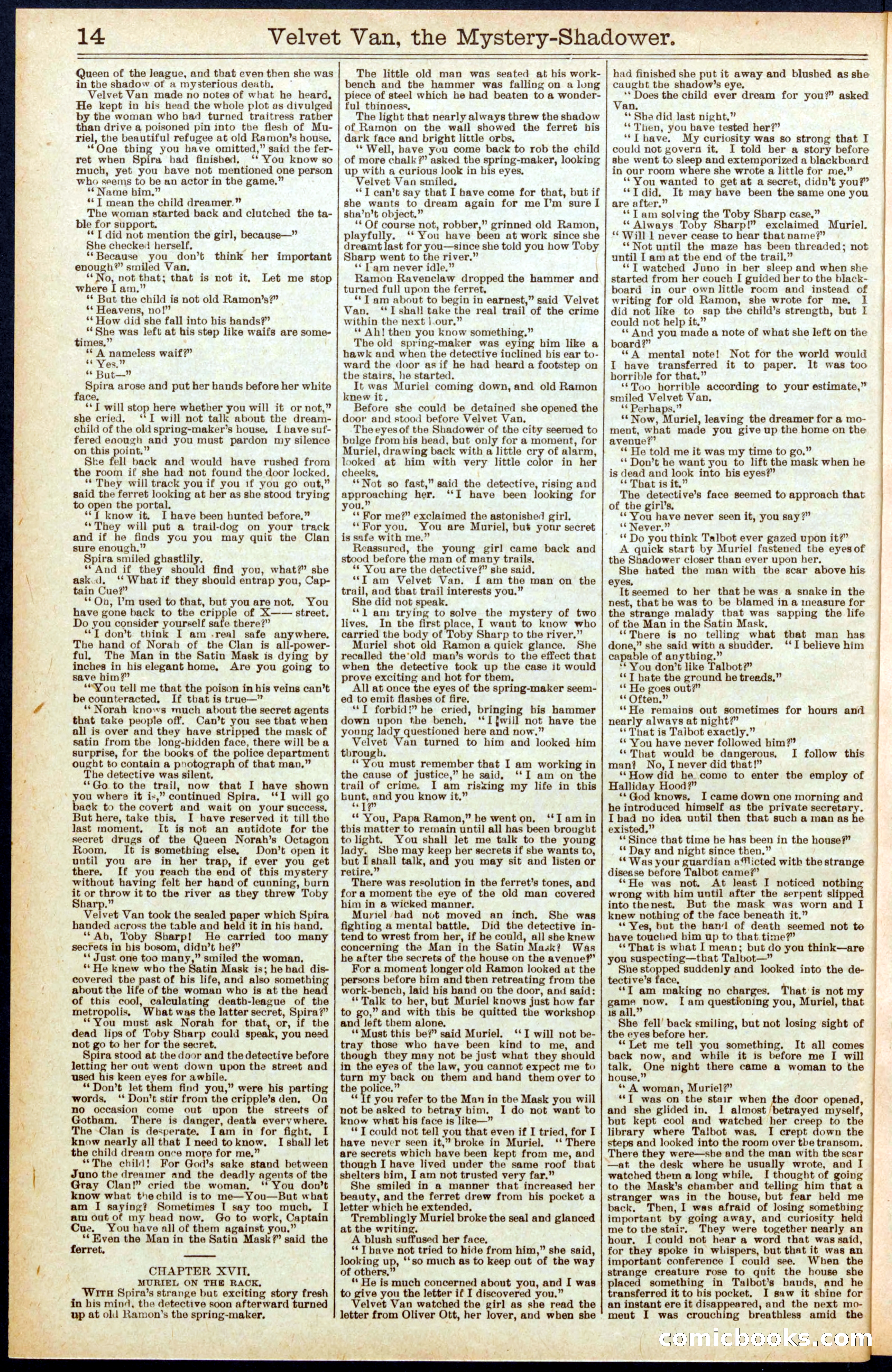 Beadle's Dime Library No. 684 — page 14 of 32