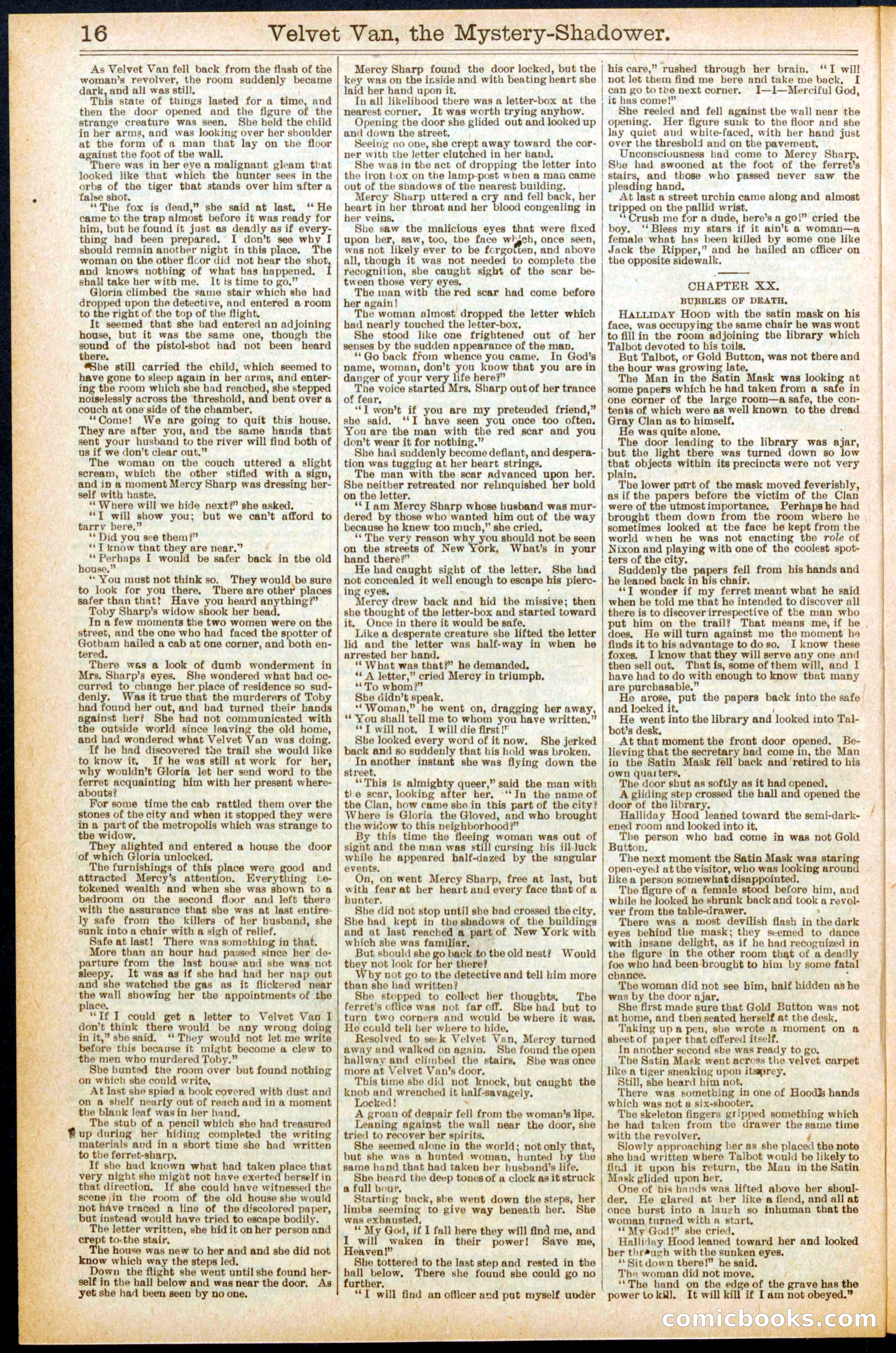 Beadle's Dime Library No. 684 — page 16 of 32
