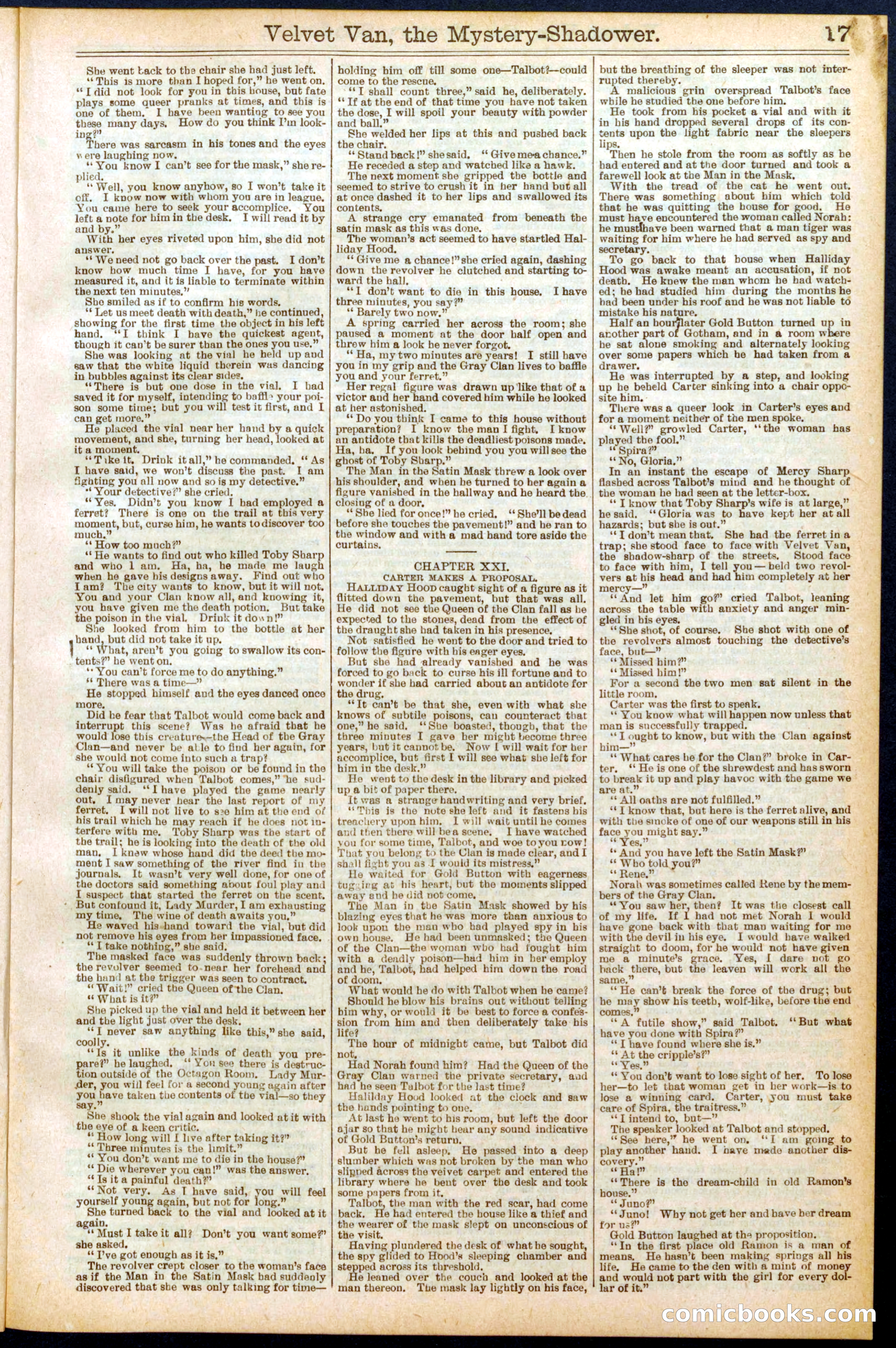 Beadle's Dime Library No. 684 — page 17 of 32