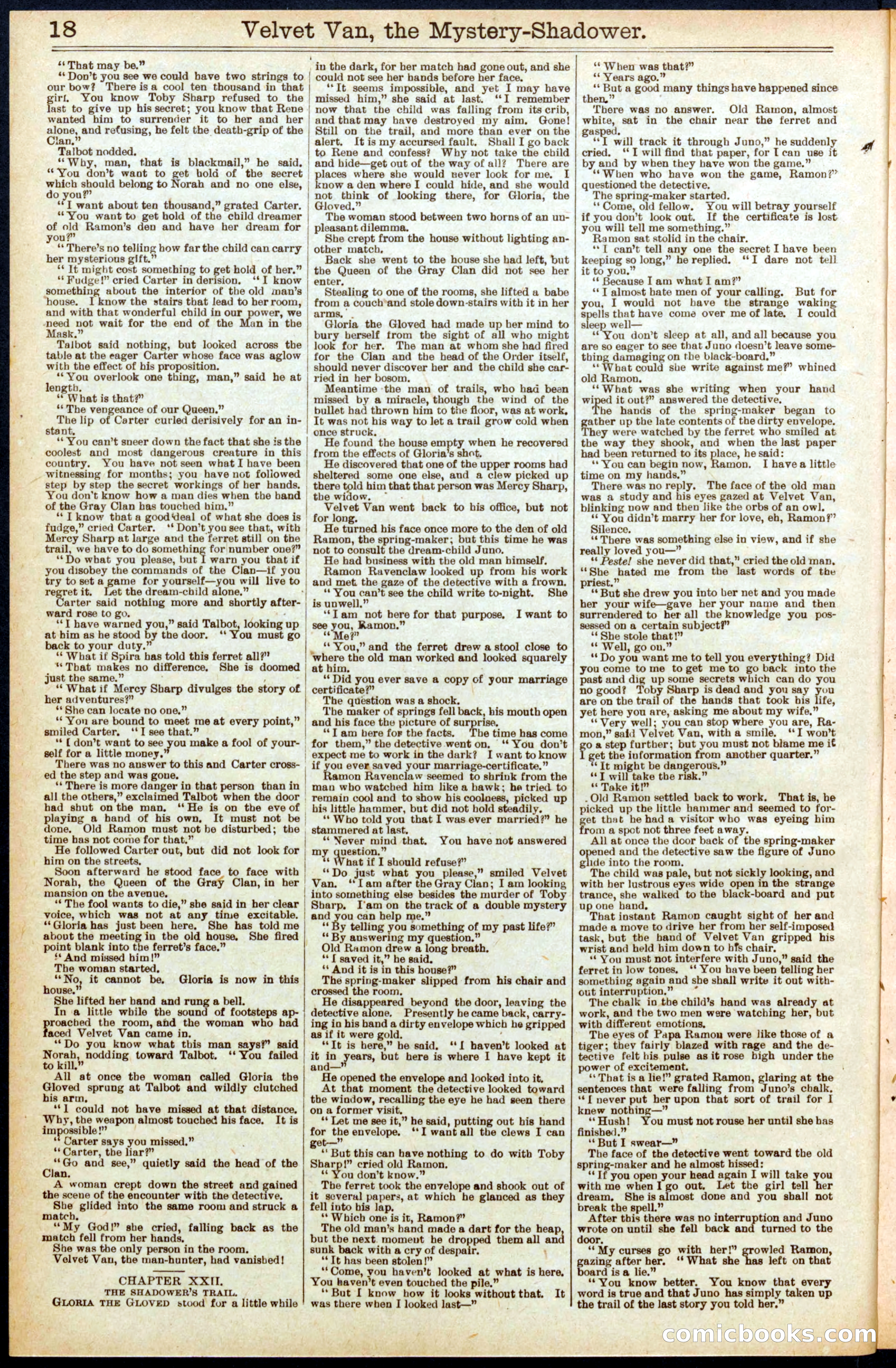 Beadle's Dime Library No. 684 — page 18 of 32