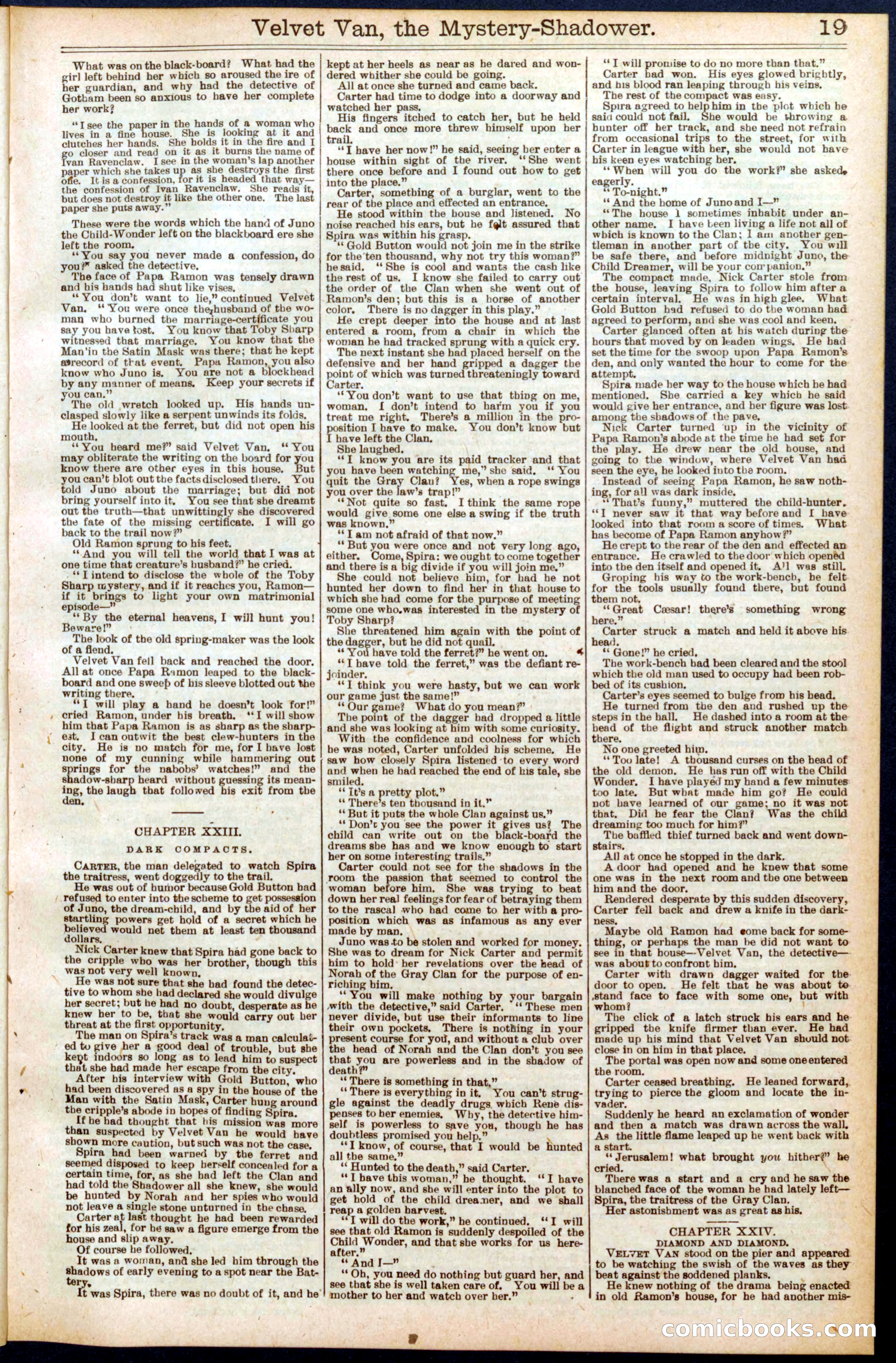Beadle's Dime Library No. 684 — page 19 of 32