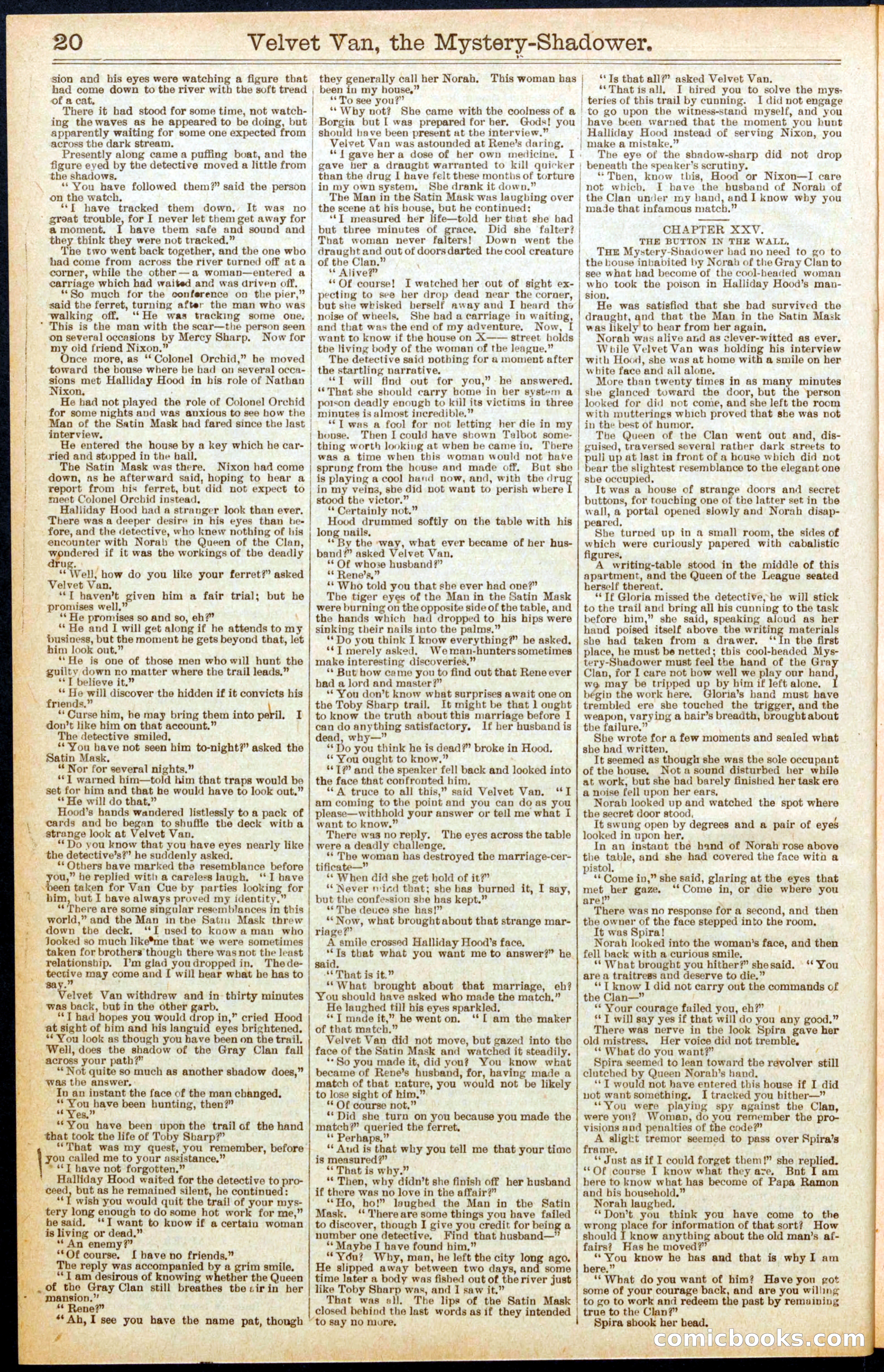 Beadle's Dime Library No. 684 — page 20 of 32