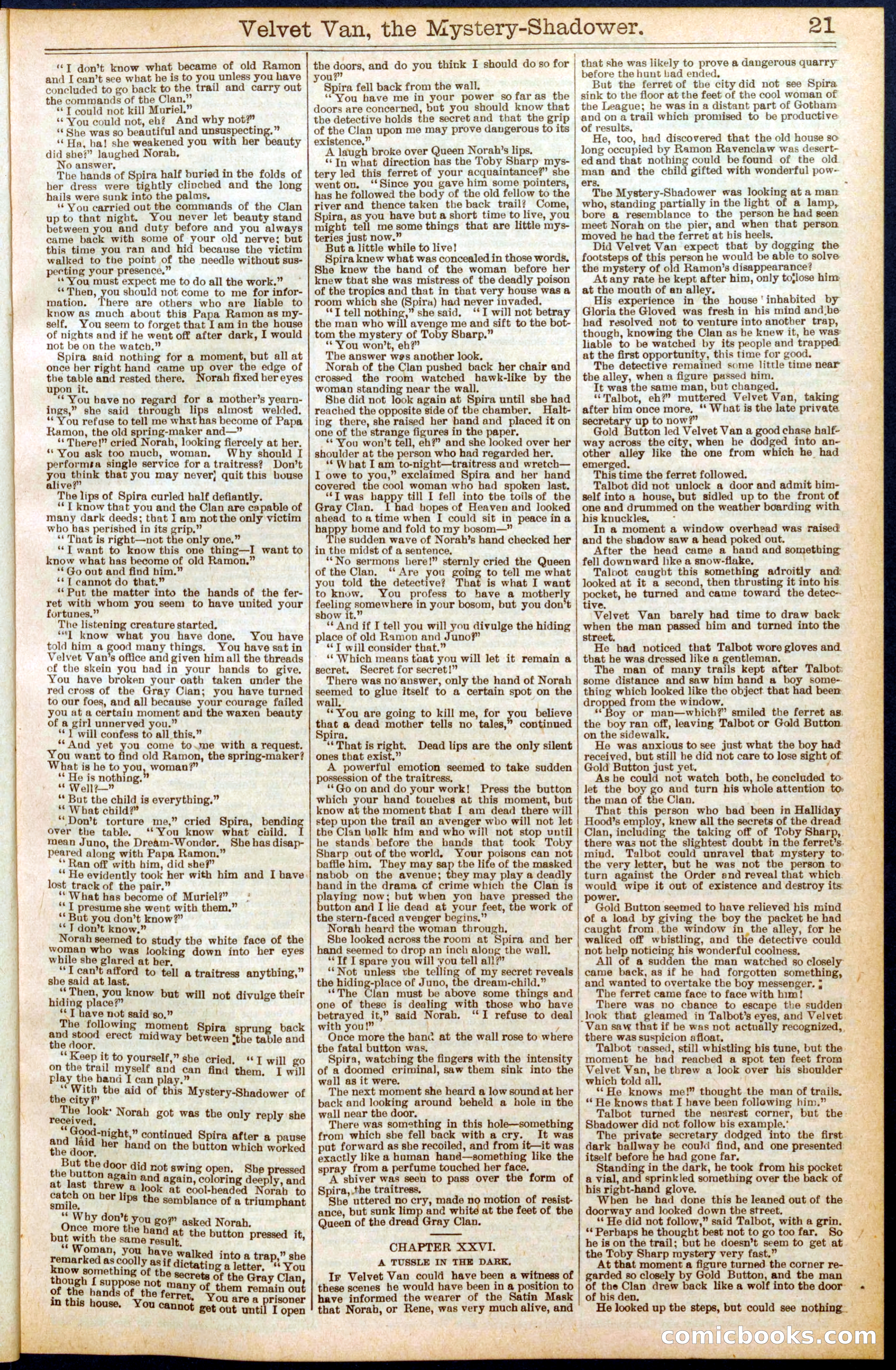 Beadle's Dime Library No. 684 — page 21 of 32