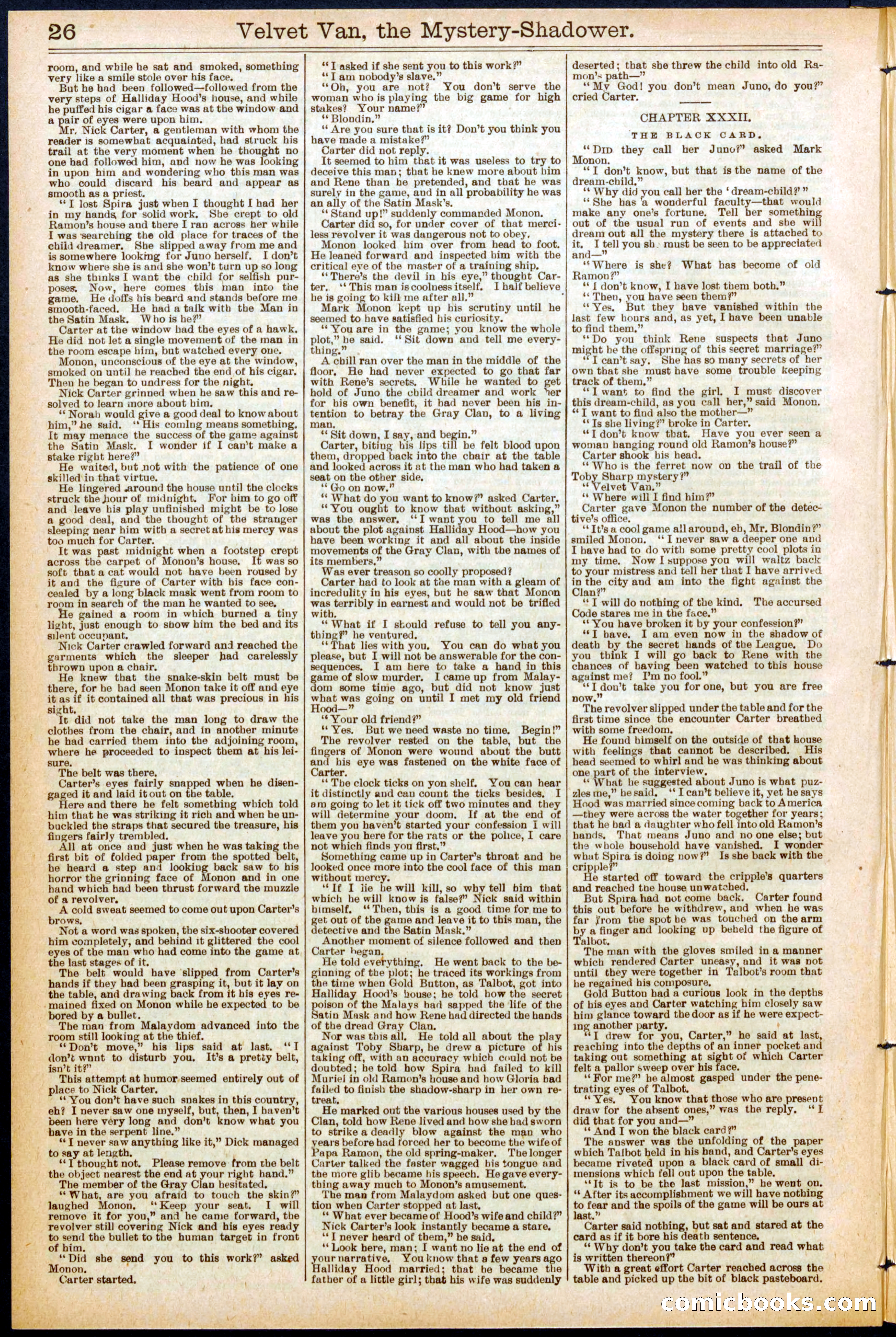 Beadle's Dime Library No. 684 — page 26 of 32