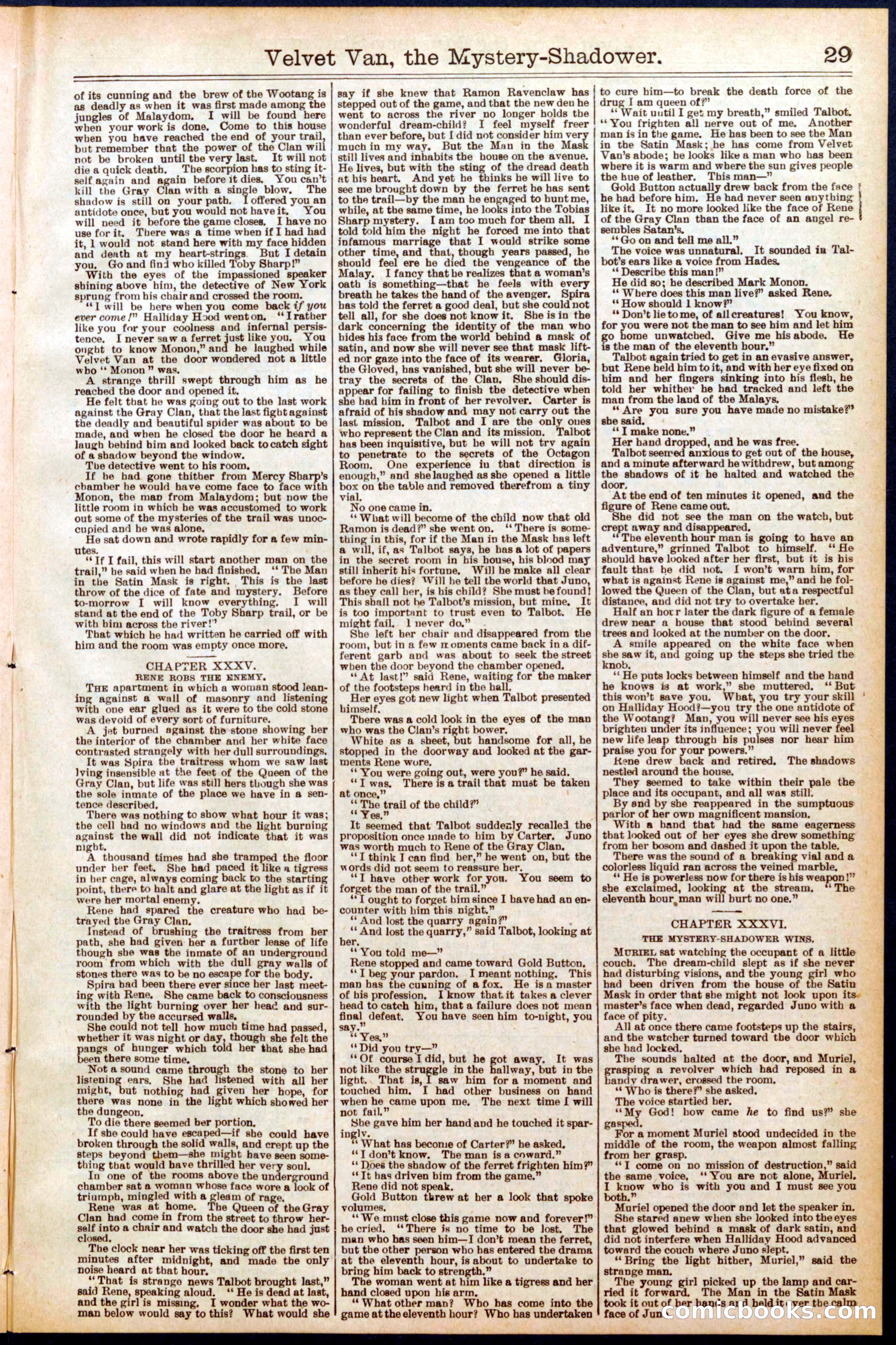 Beadle's Dime Library No. 684 — page 29 of 32