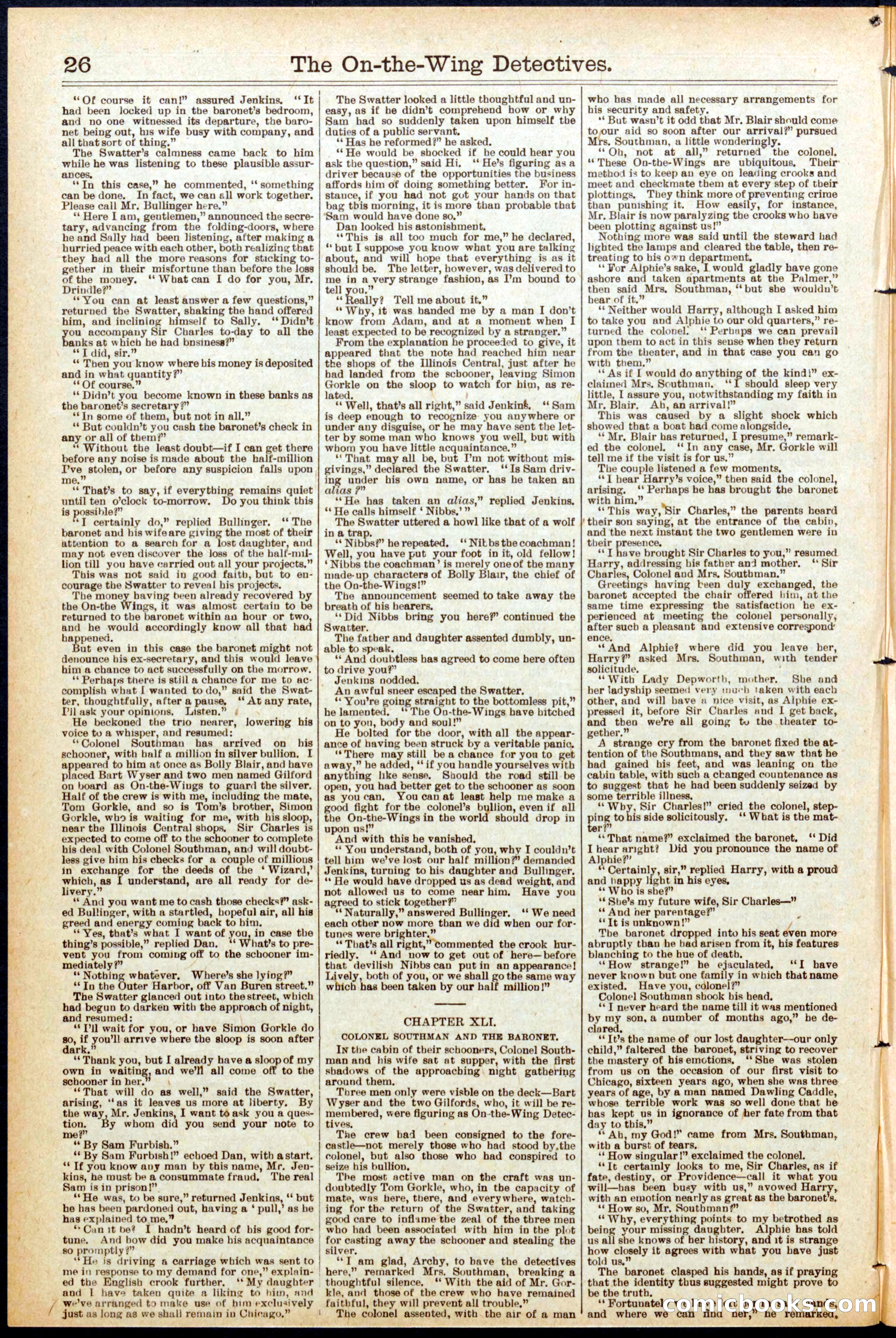 Beadle's Dime Library No. 686 — page 26 of 32