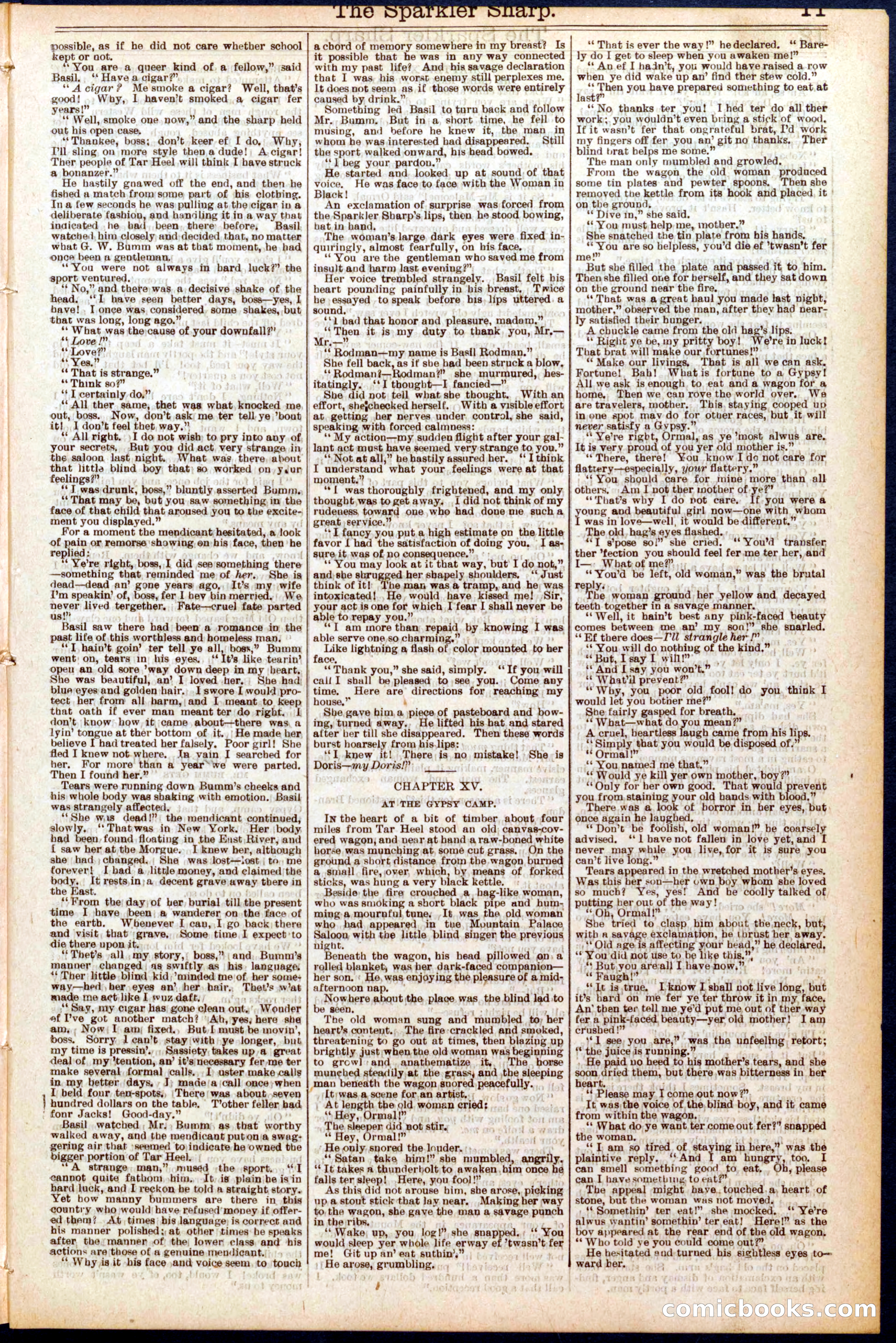 Beadle's Dime Library No. 689 — page 11 of 32