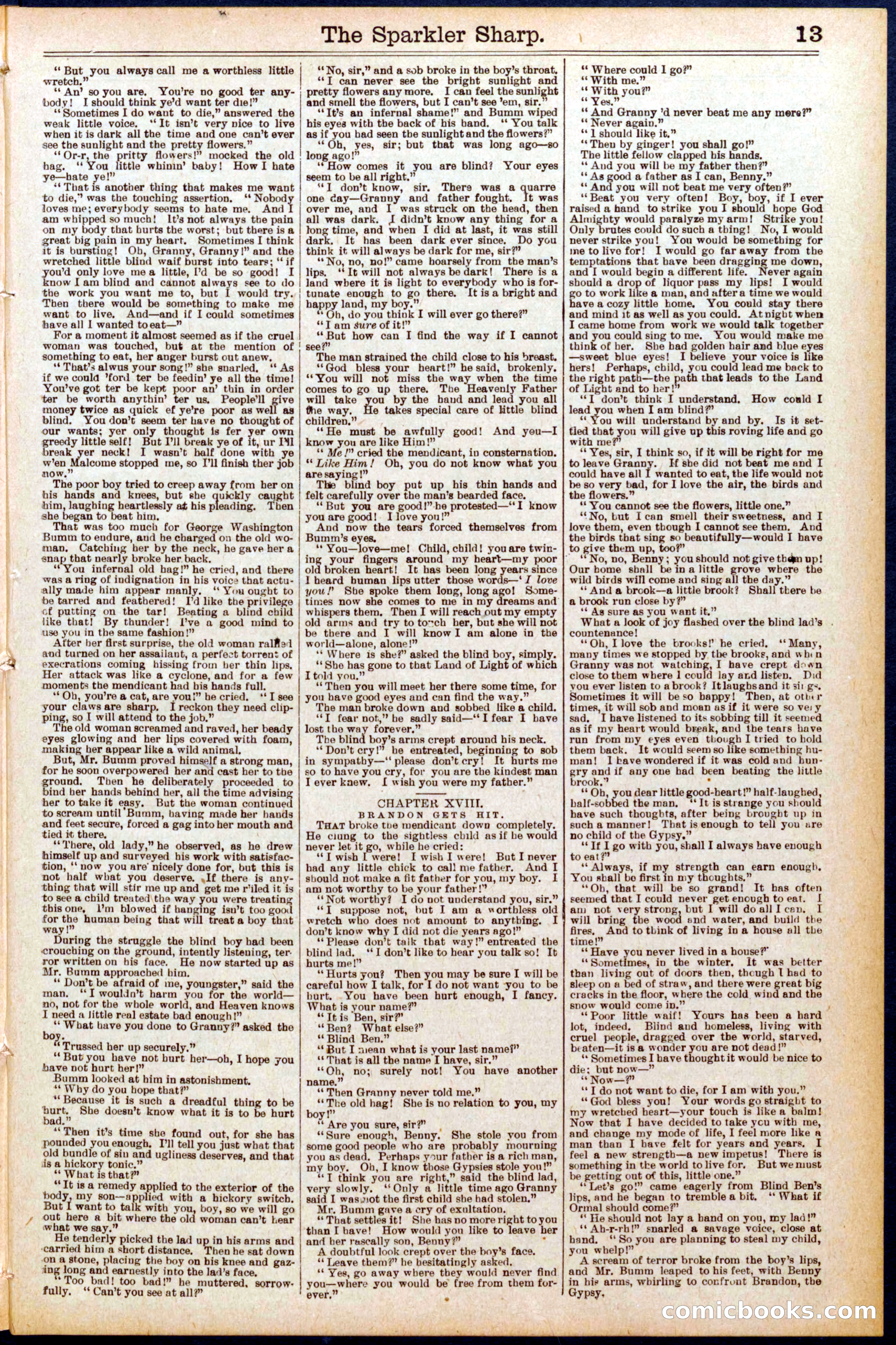 Beadle's Dime Library No. 689 — page 13 of 32
