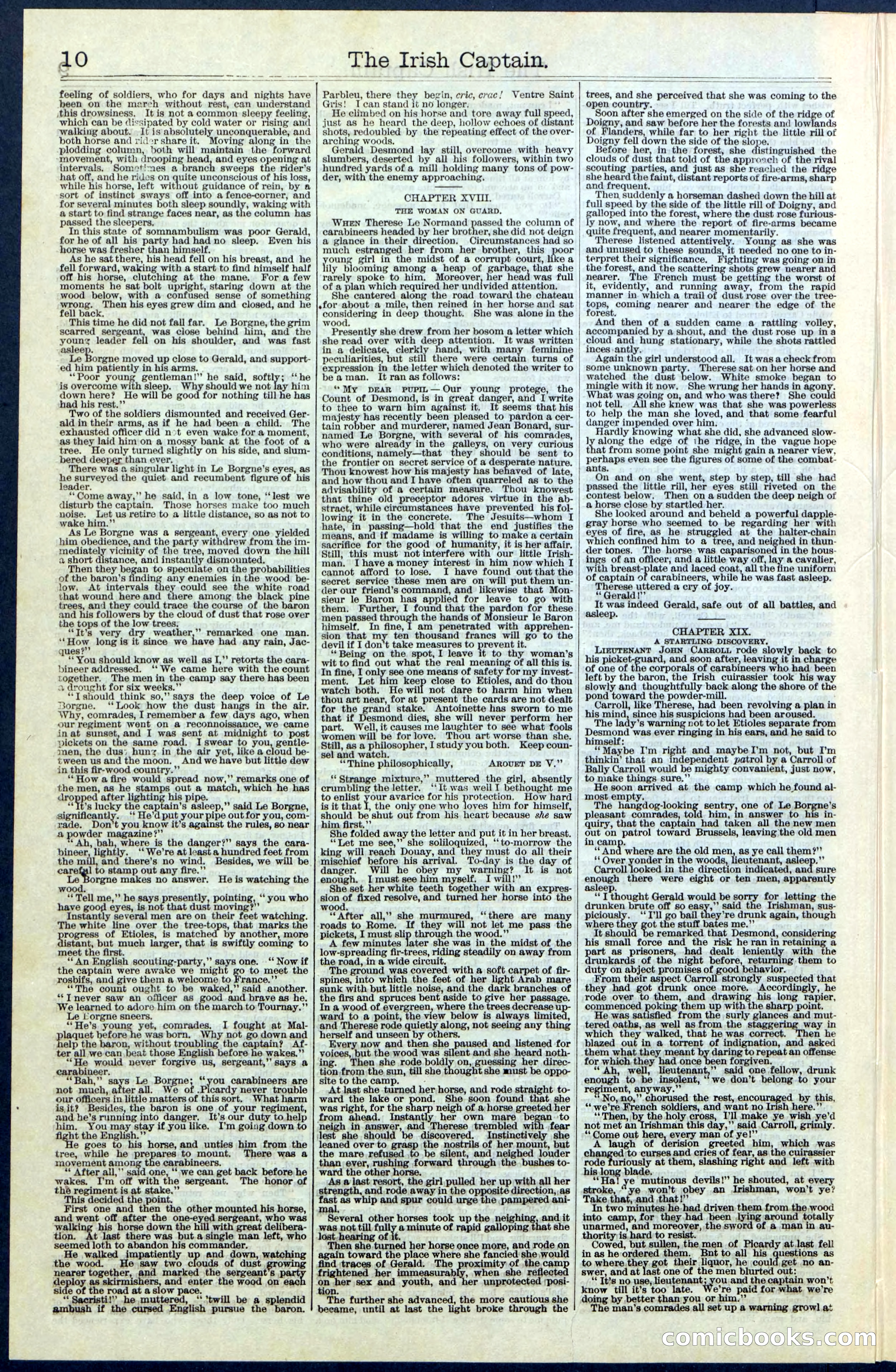 Beadle's New York Dime Library, No. 69 — page 10 of 20