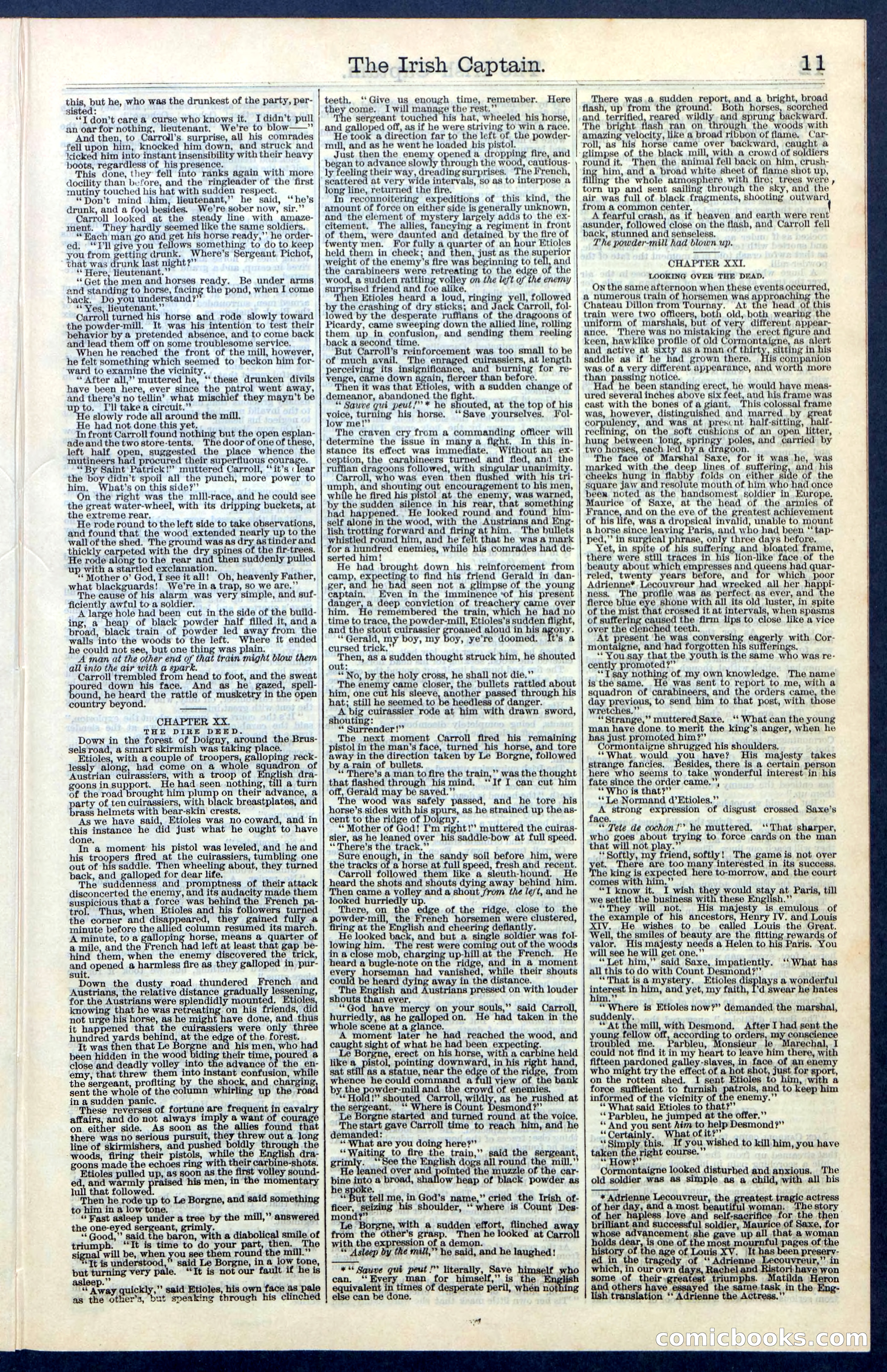 Beadle's New York Dime Library, No. 69 — page 11 of 20