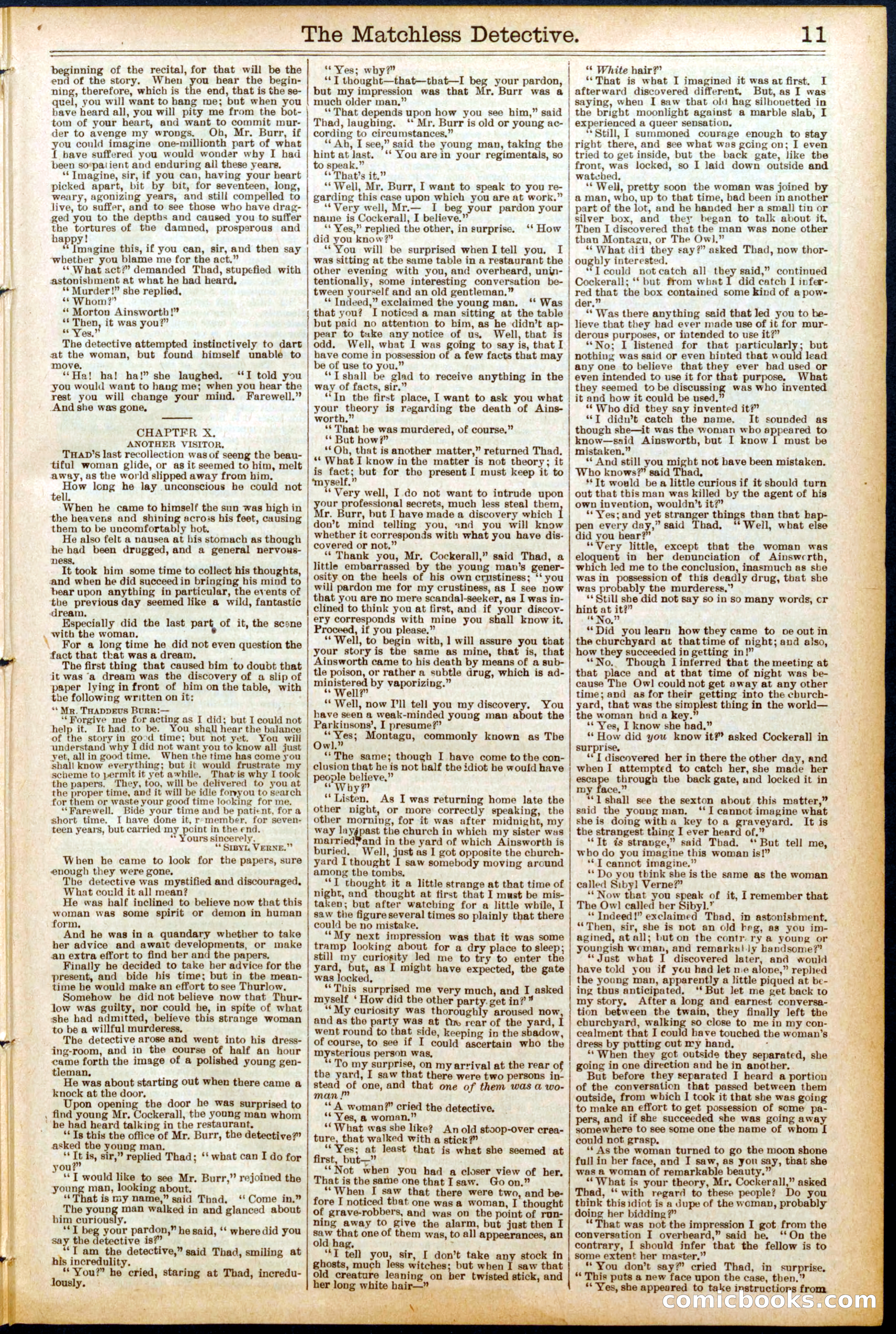 Beadle's New York Dime Library, No. 690 — page 11 of 32