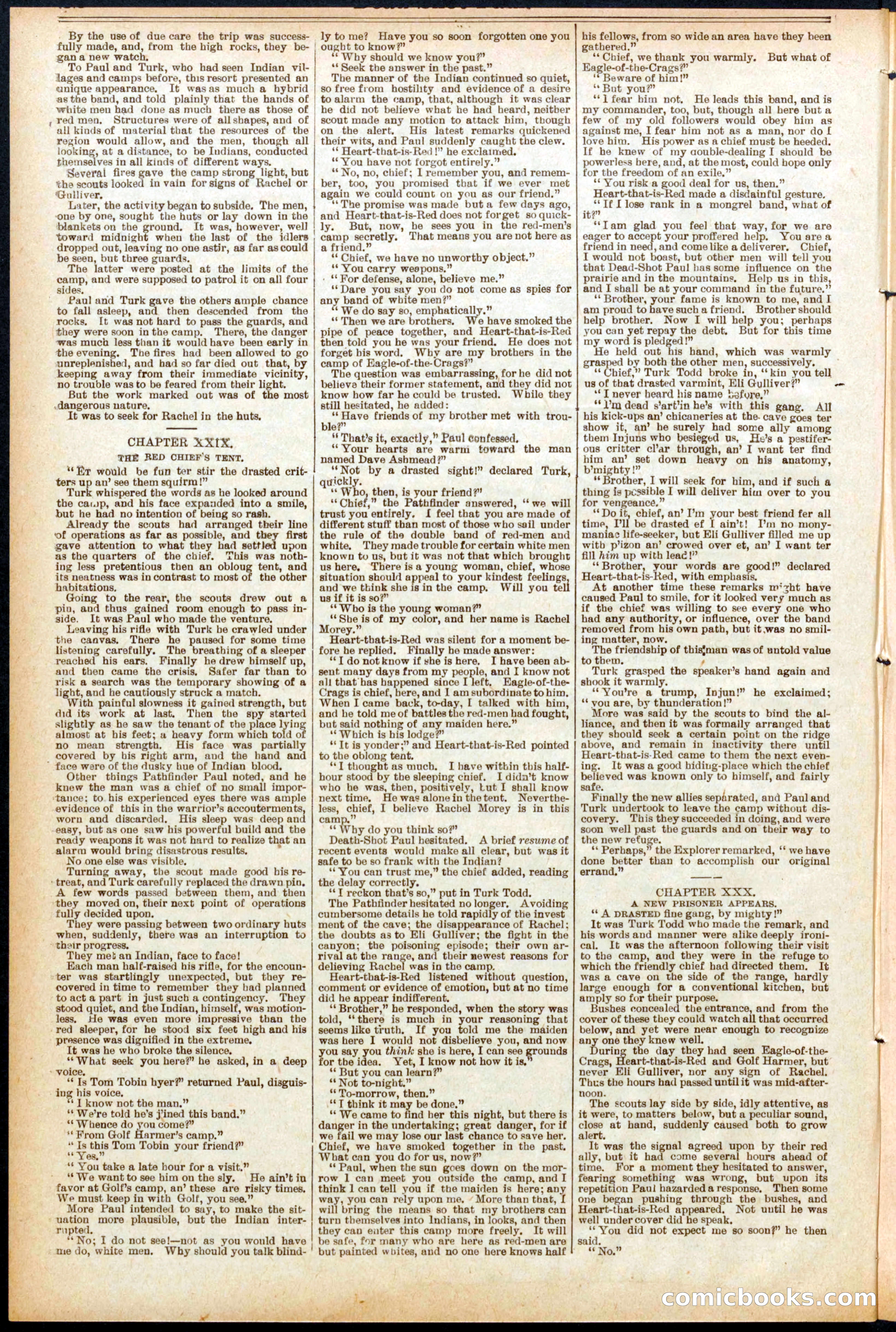 Beadle's New York Dime Library No. 692 — page 22 of 32