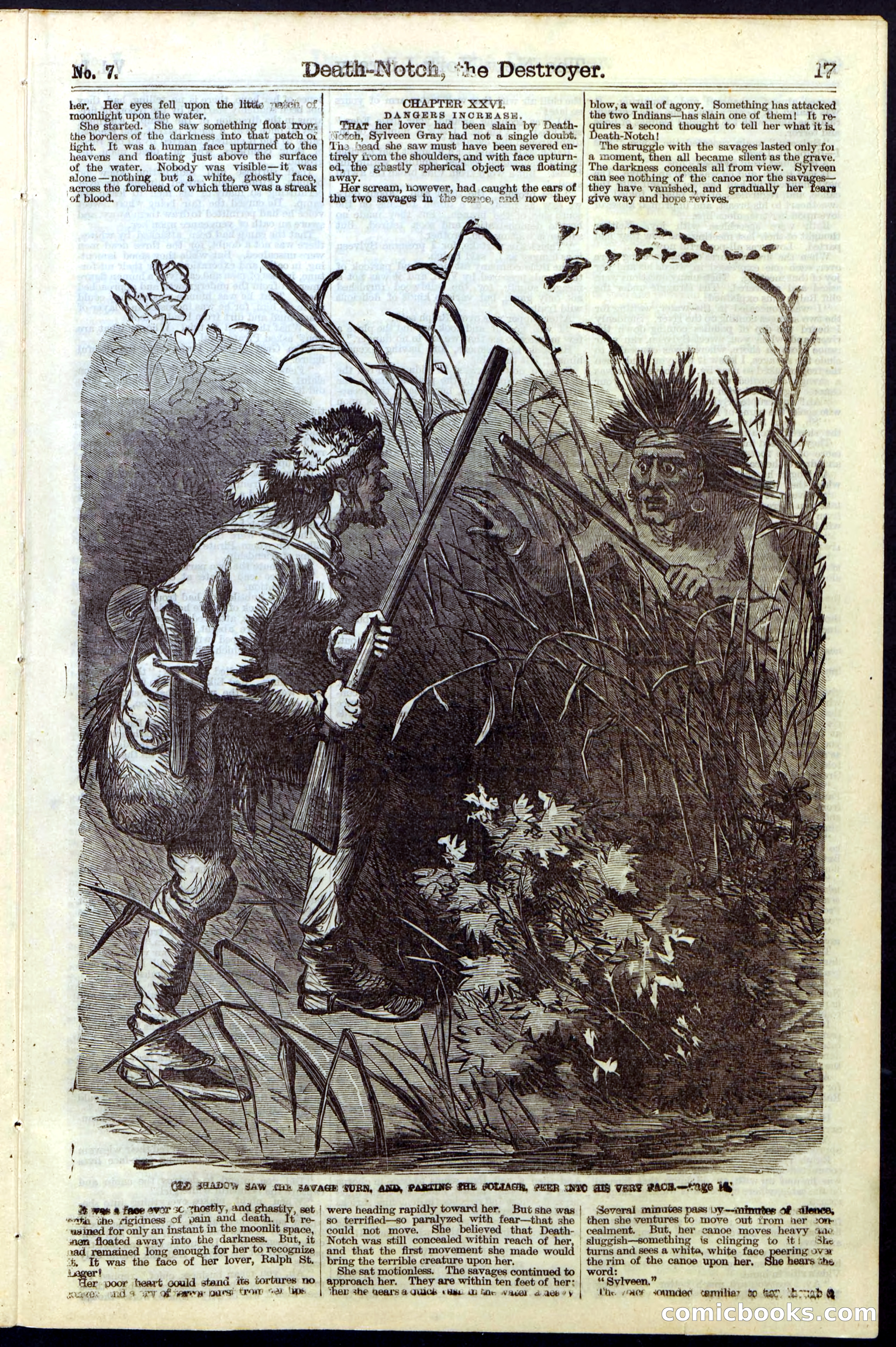 Beadle's New York Dime Library No. 7 — page 17 of 28