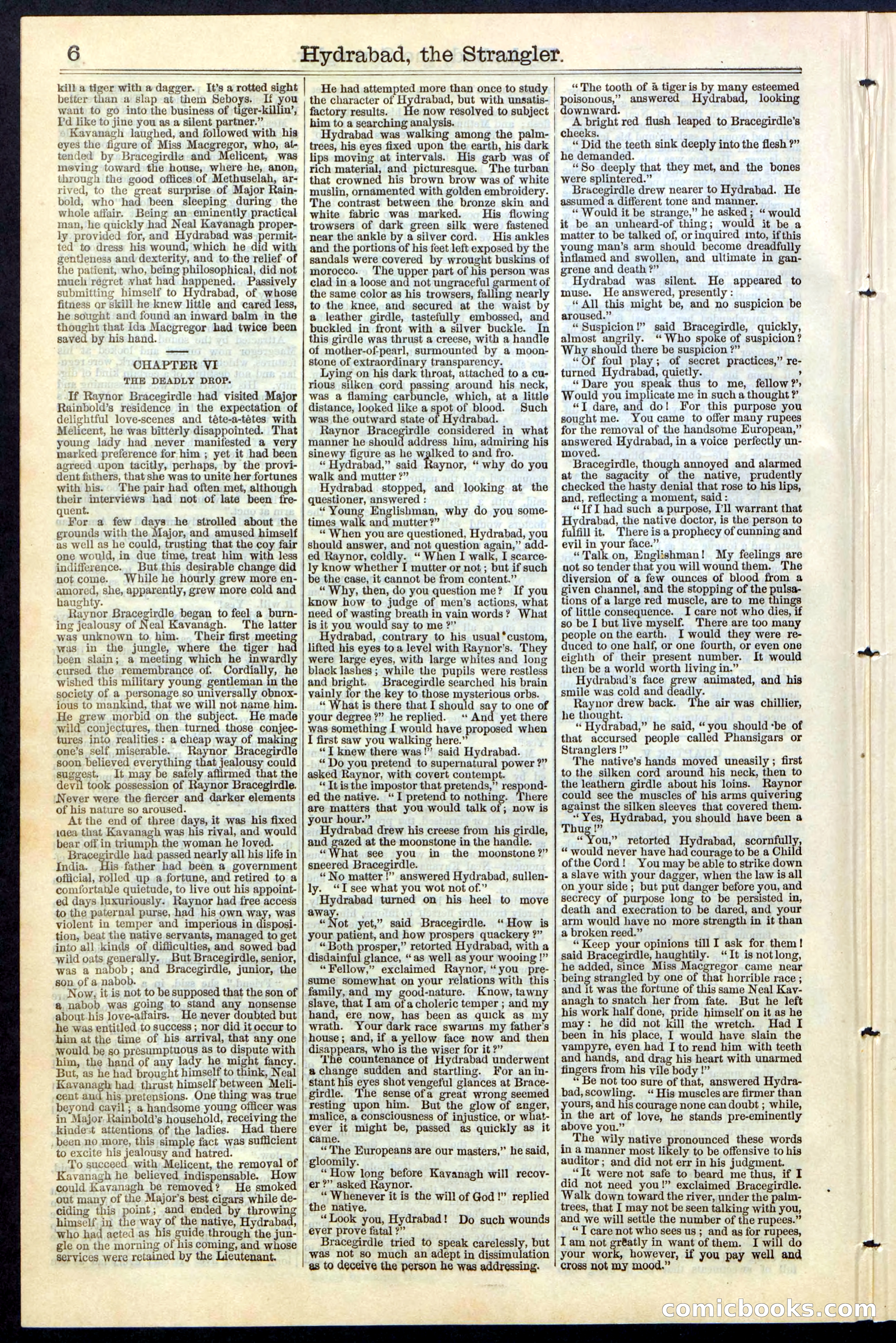 Beadle's New York Dime Library, No. 70 — page 6 of 32