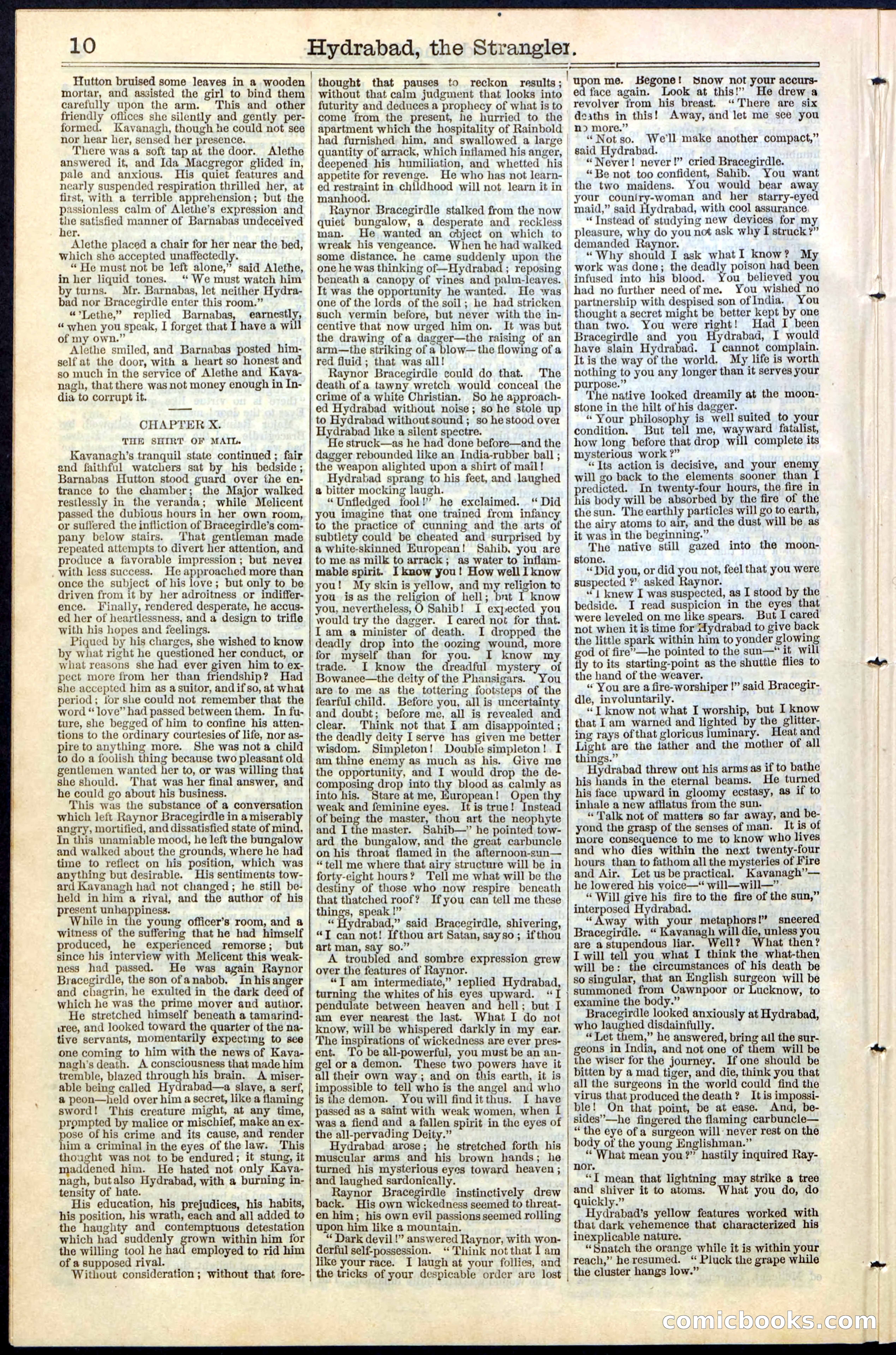 Beadle's New York Dime Library, No. 70 — page 10 of 32