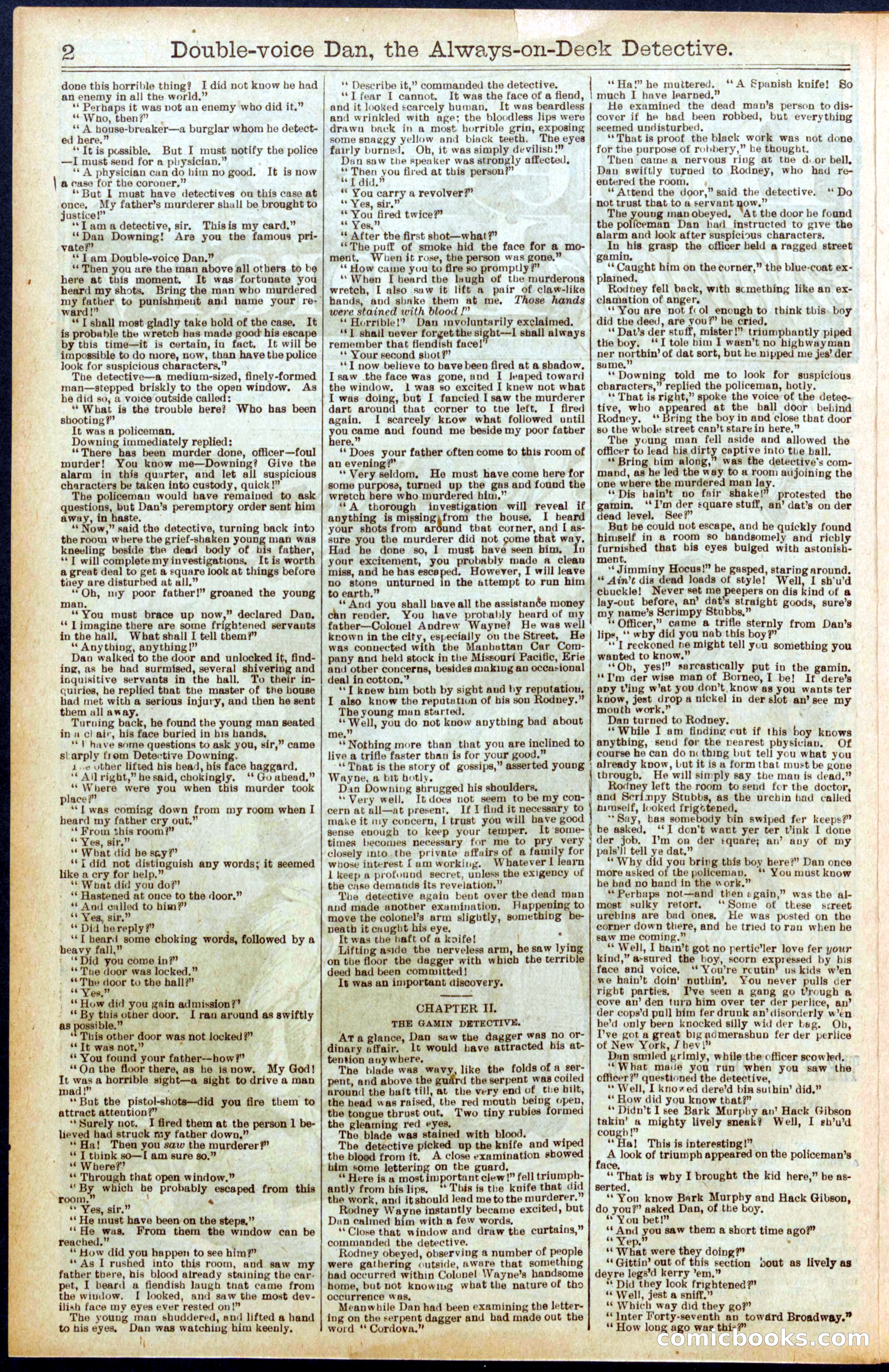 Beadle's New York Dime Library No. 702 — page 2 of 32