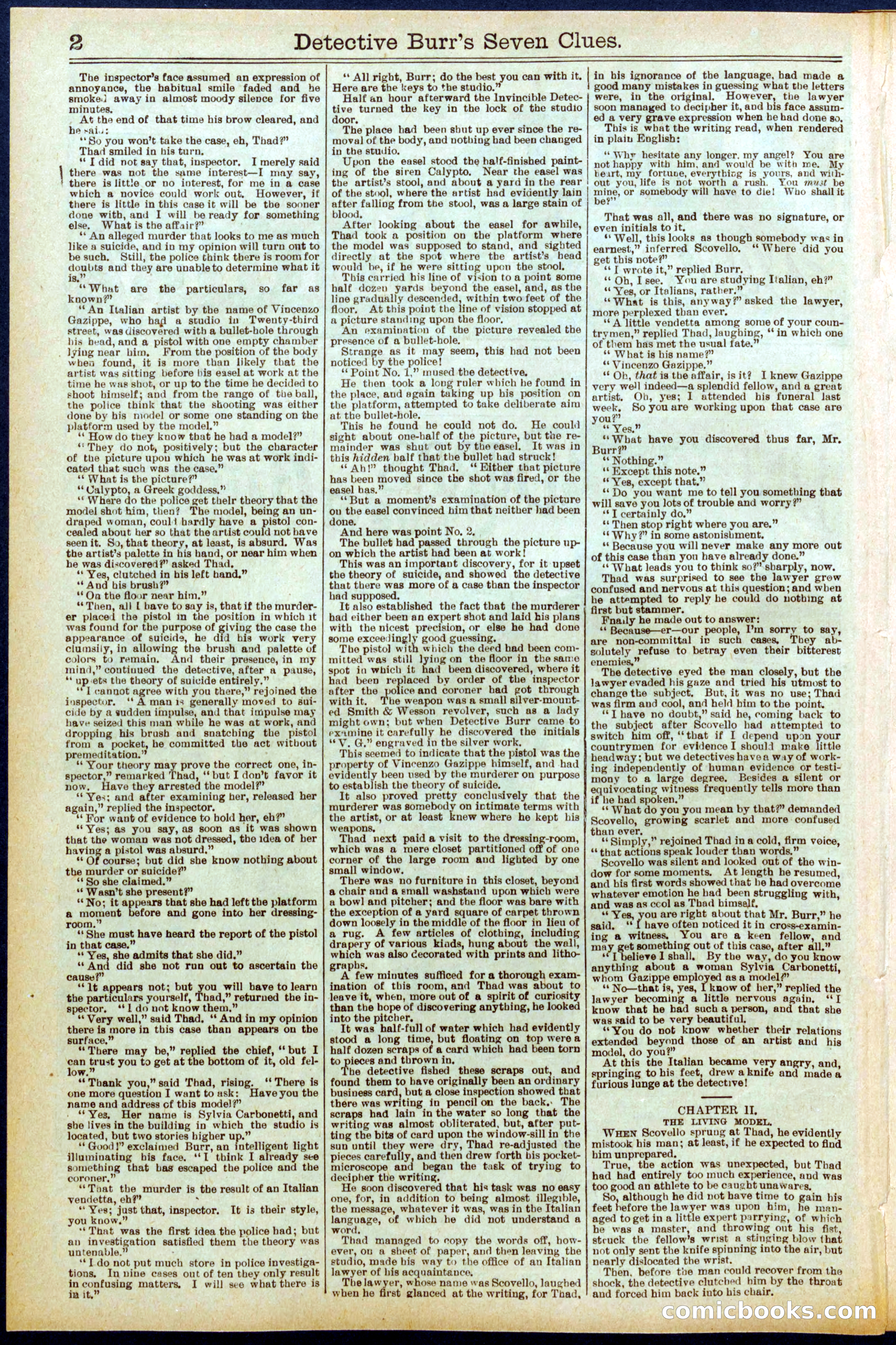 Beadle's New York Dime Library No. 706 — page 2 of 32