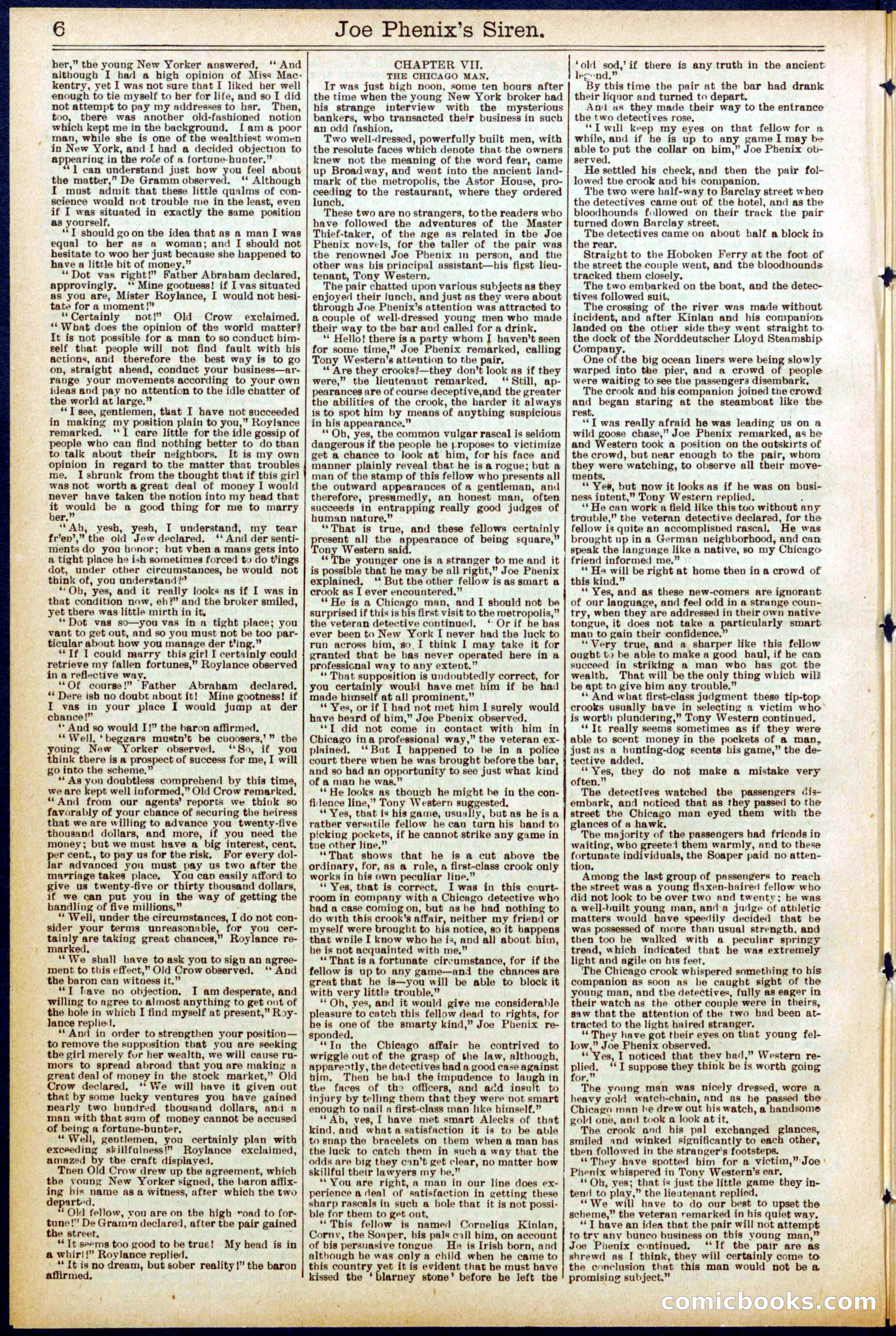 Beadle's Dime Library No. 708 — page 6 of 32