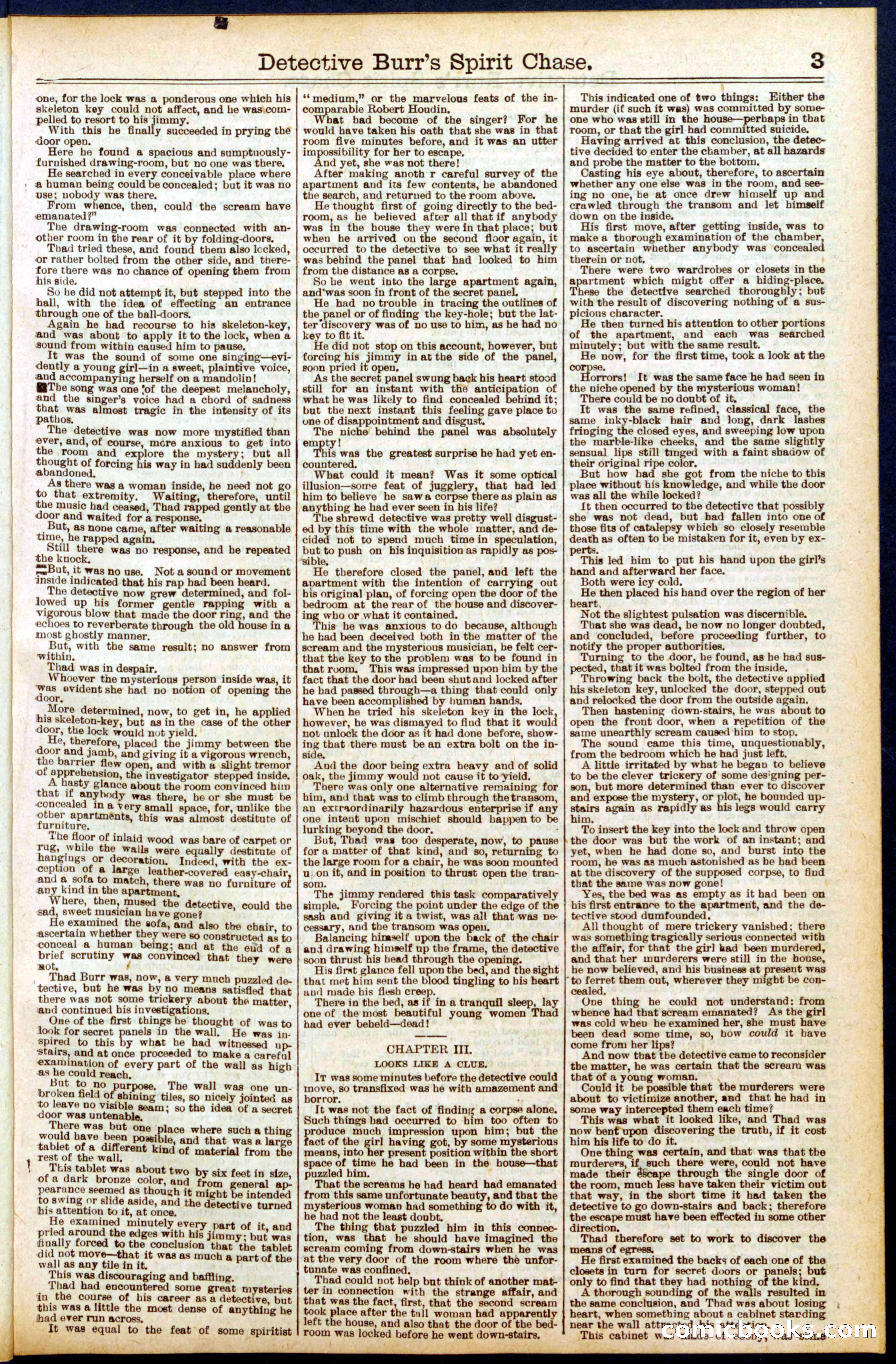Beadle's Dime Library No. 713 — page 3 of 32