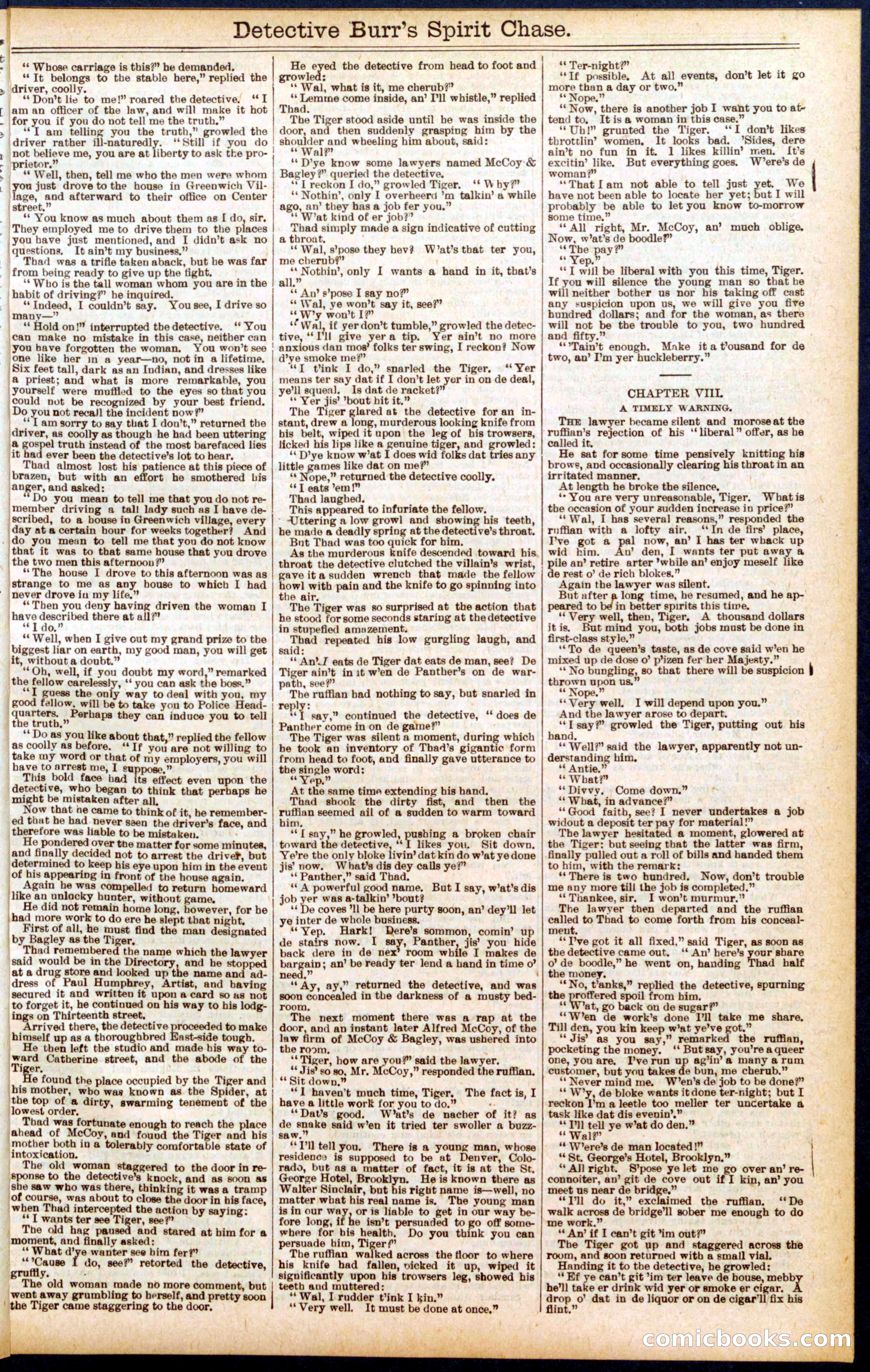 Beadle's Dime Library No. 713 — page 7 of 32