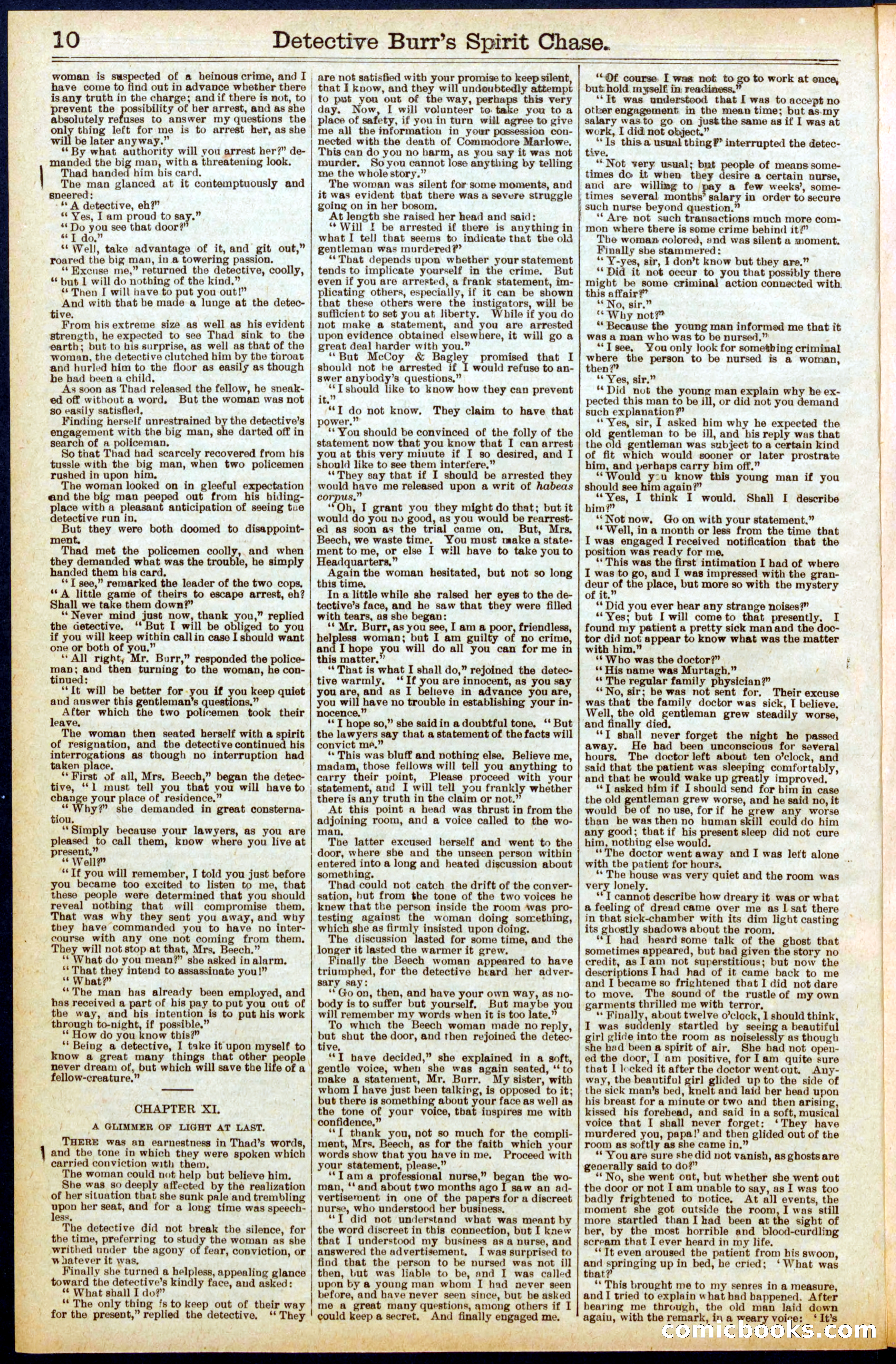 Beadle's Dime Library No. 713 — page 10 of 32