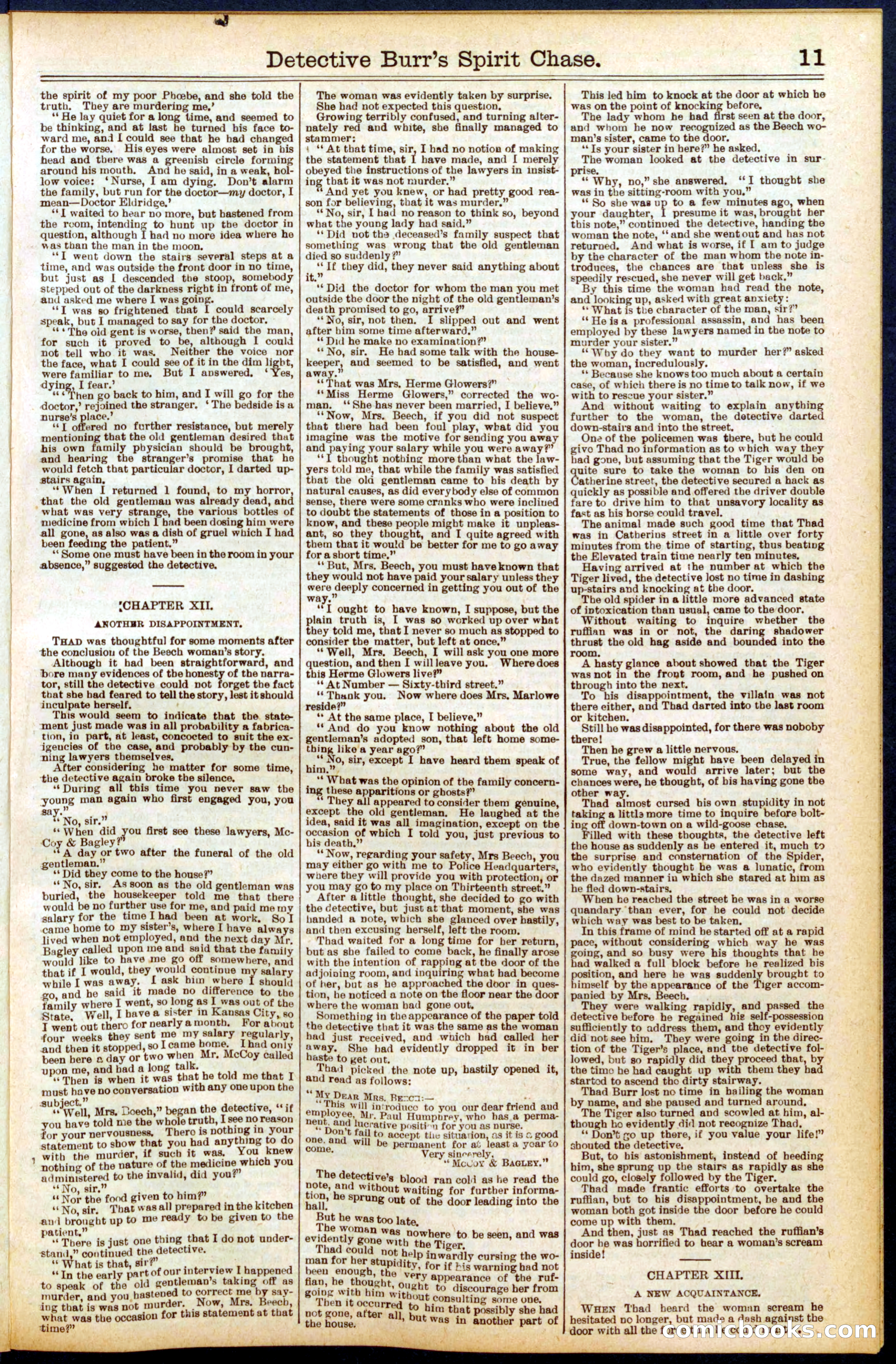 Beadle's Dime Library No. 713 — page 11 of 32