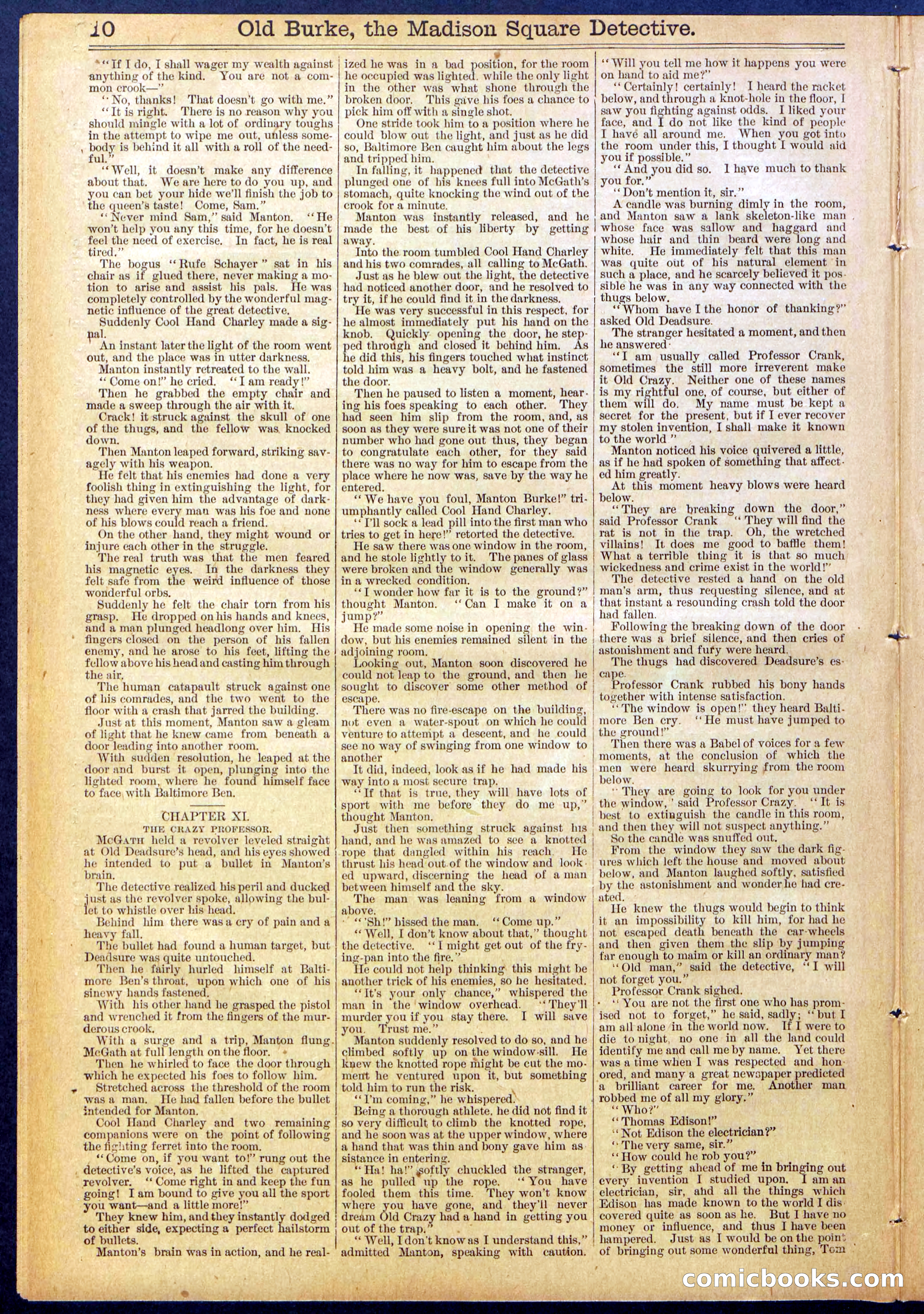 Beadle's New York Dime Library No. 756 — page 10 of 32