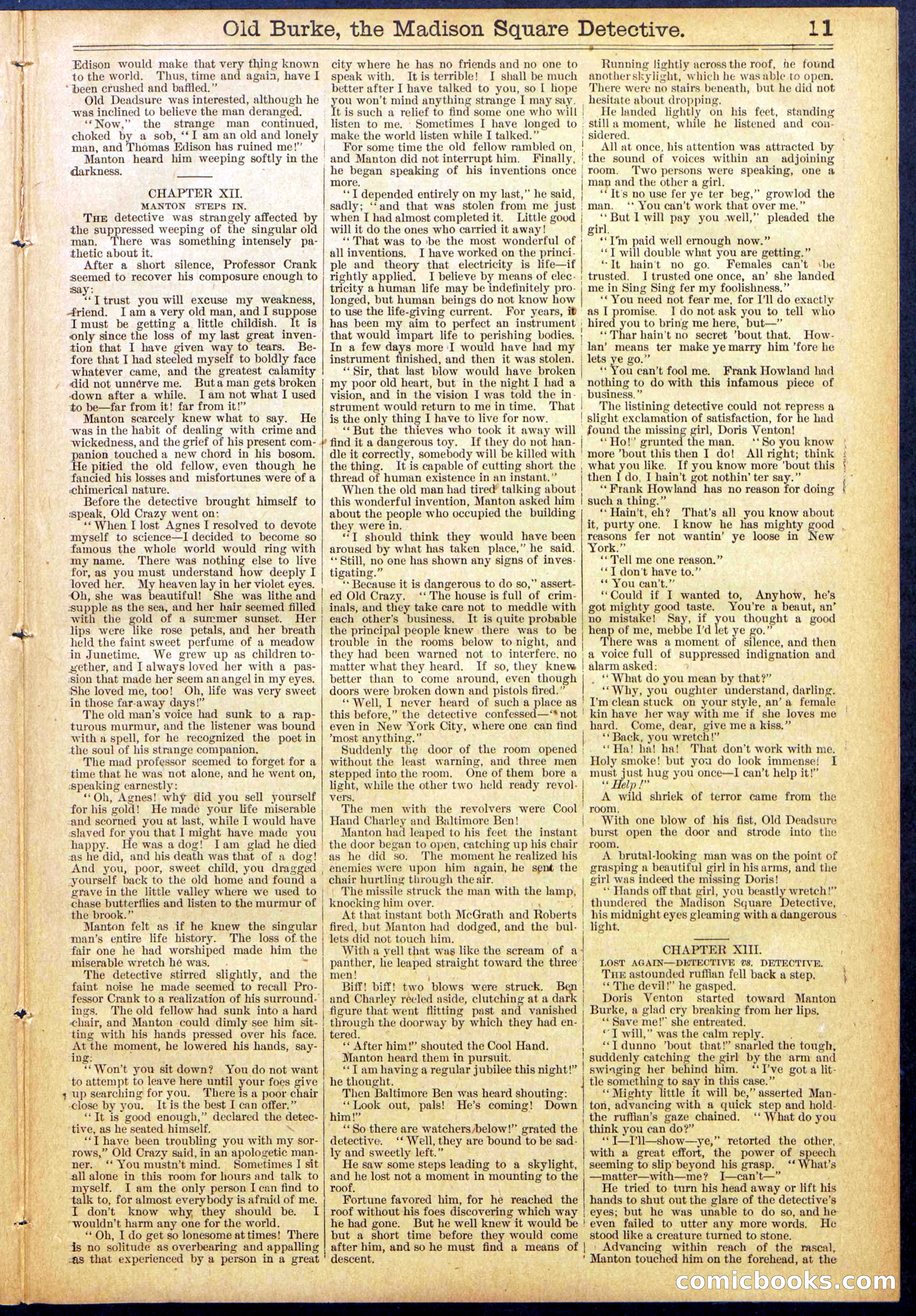 Beadle's New York Dime Library No. 756 — page 11 of 32