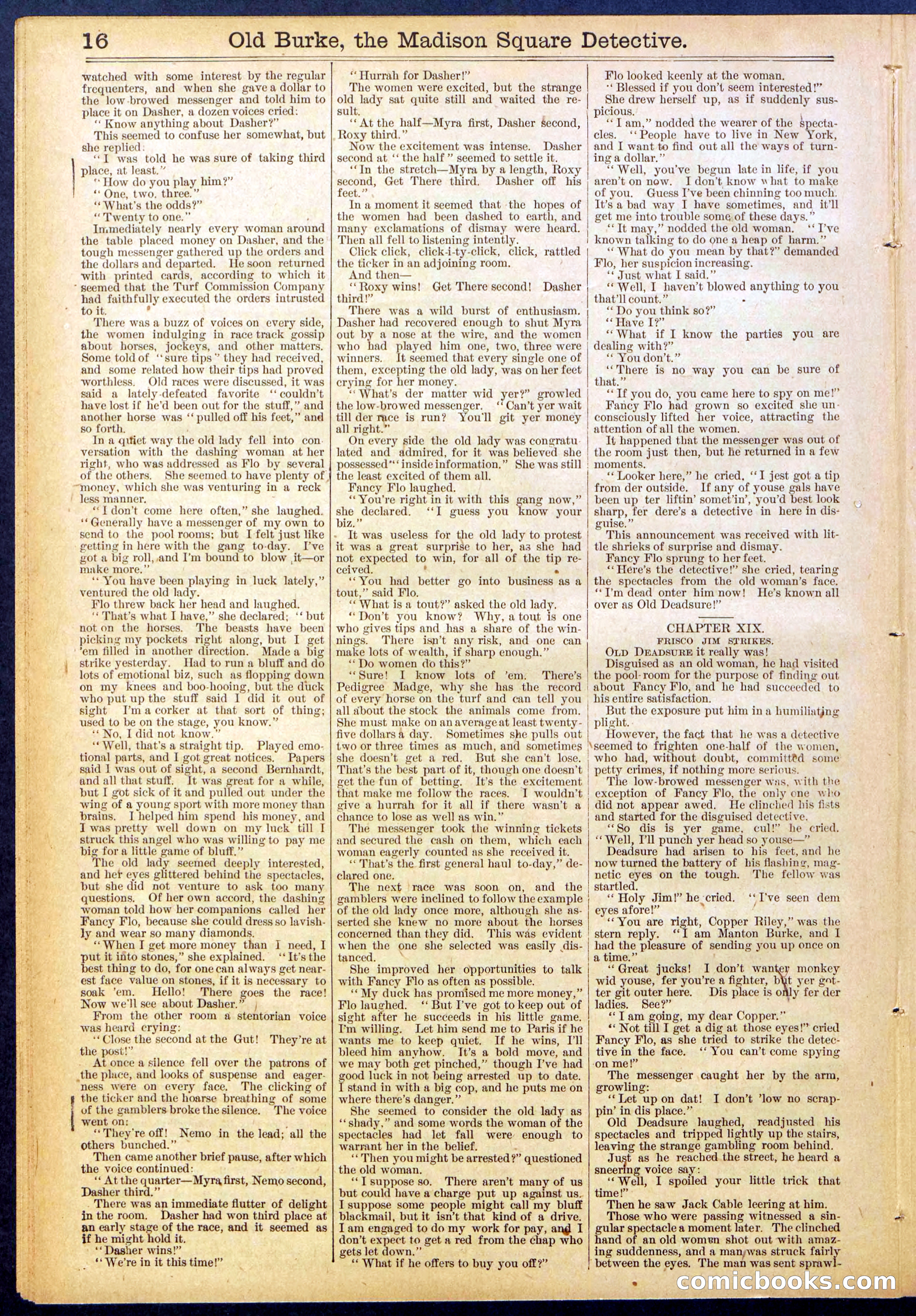 Beadle's New York Dime Library No. 756 — page 16 of 32