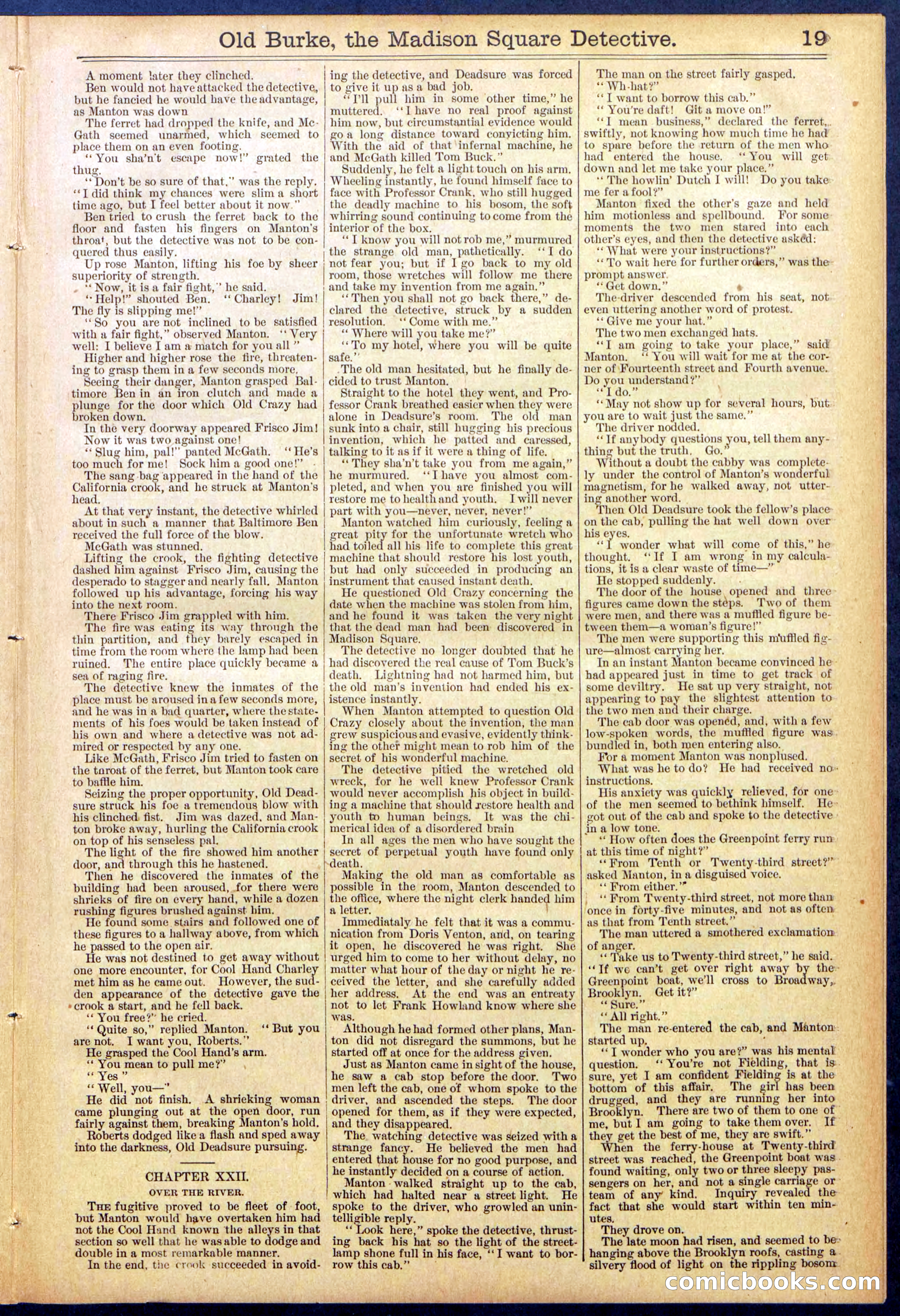 Beadle's New York Dime Library No. 756 — page 19 of 32