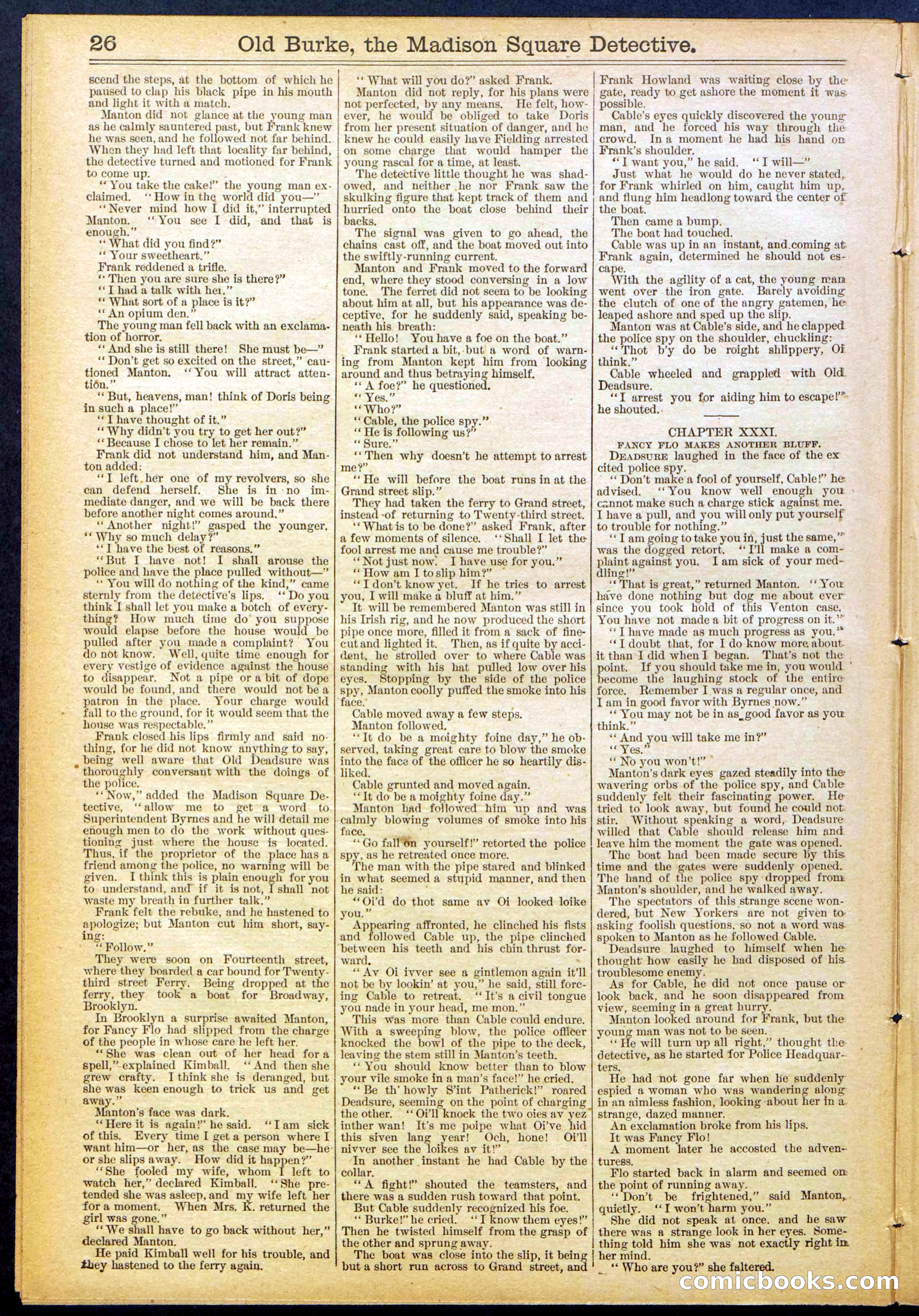 Beadle's New York Dime Library No. 756 — page 26 of 32