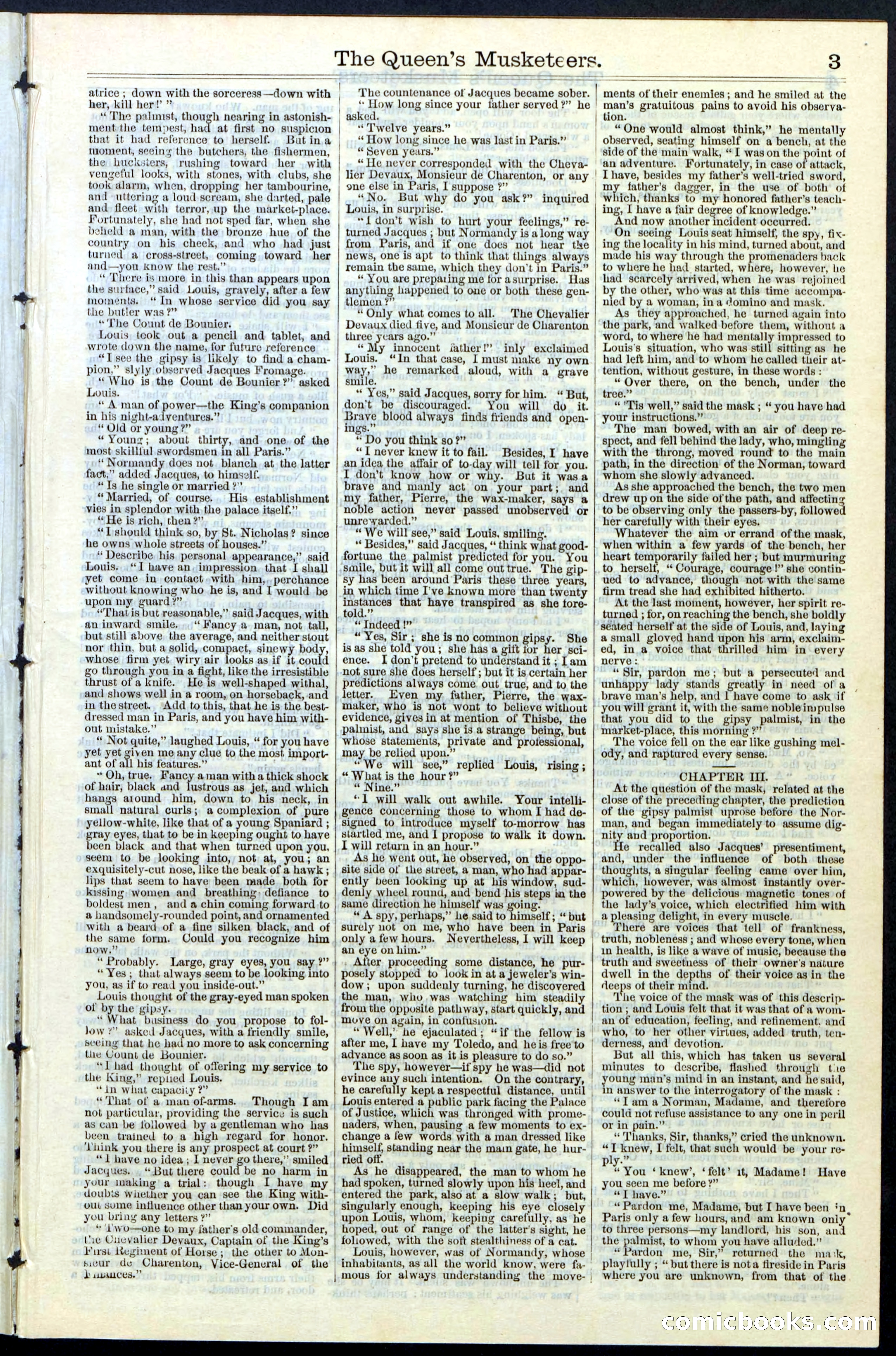 Beadle's New York Dime Library, No. 76 — page 3 of 32