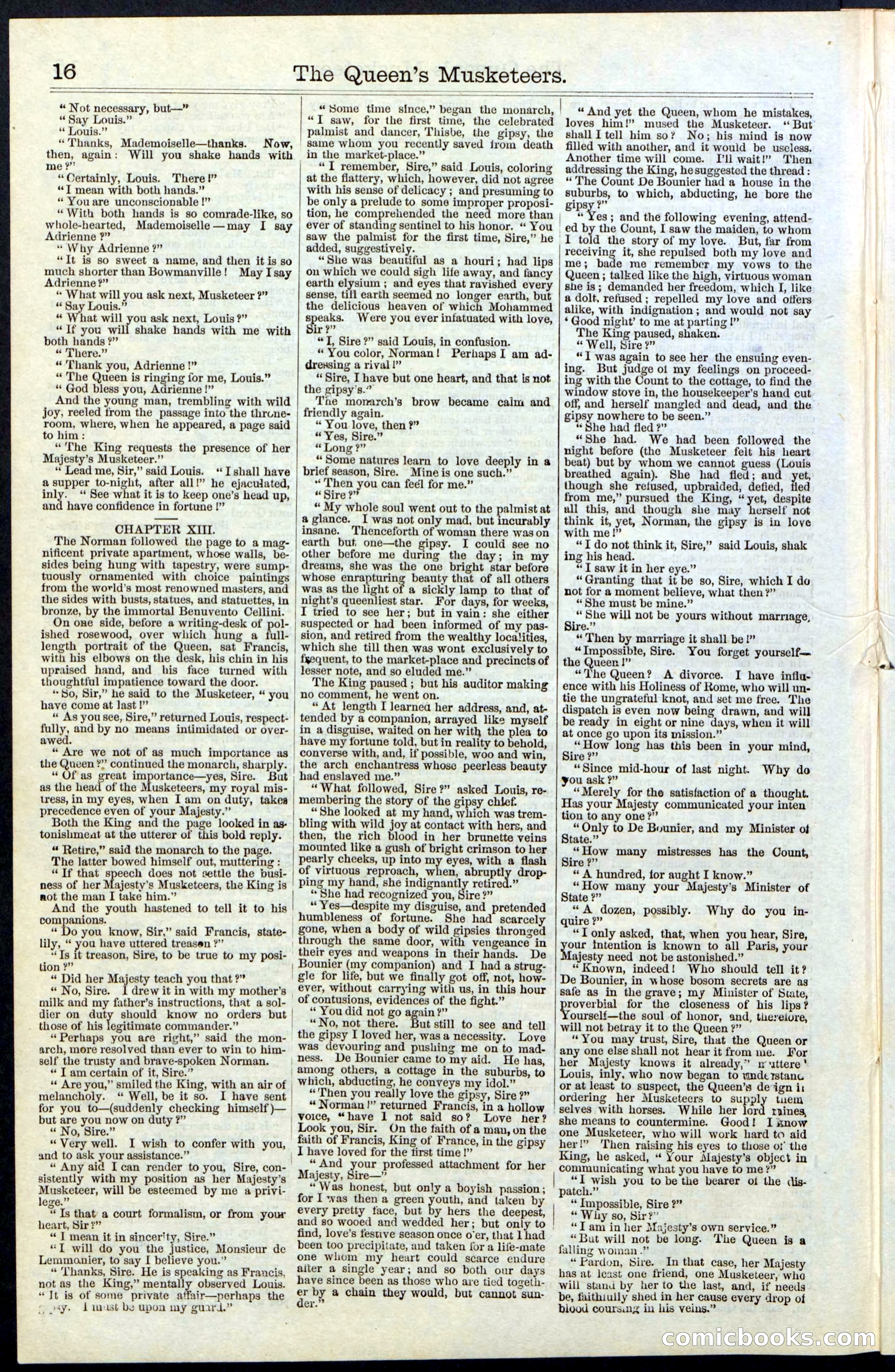 Beadle's New York Dime Library, No. 76 — page 16 of 32